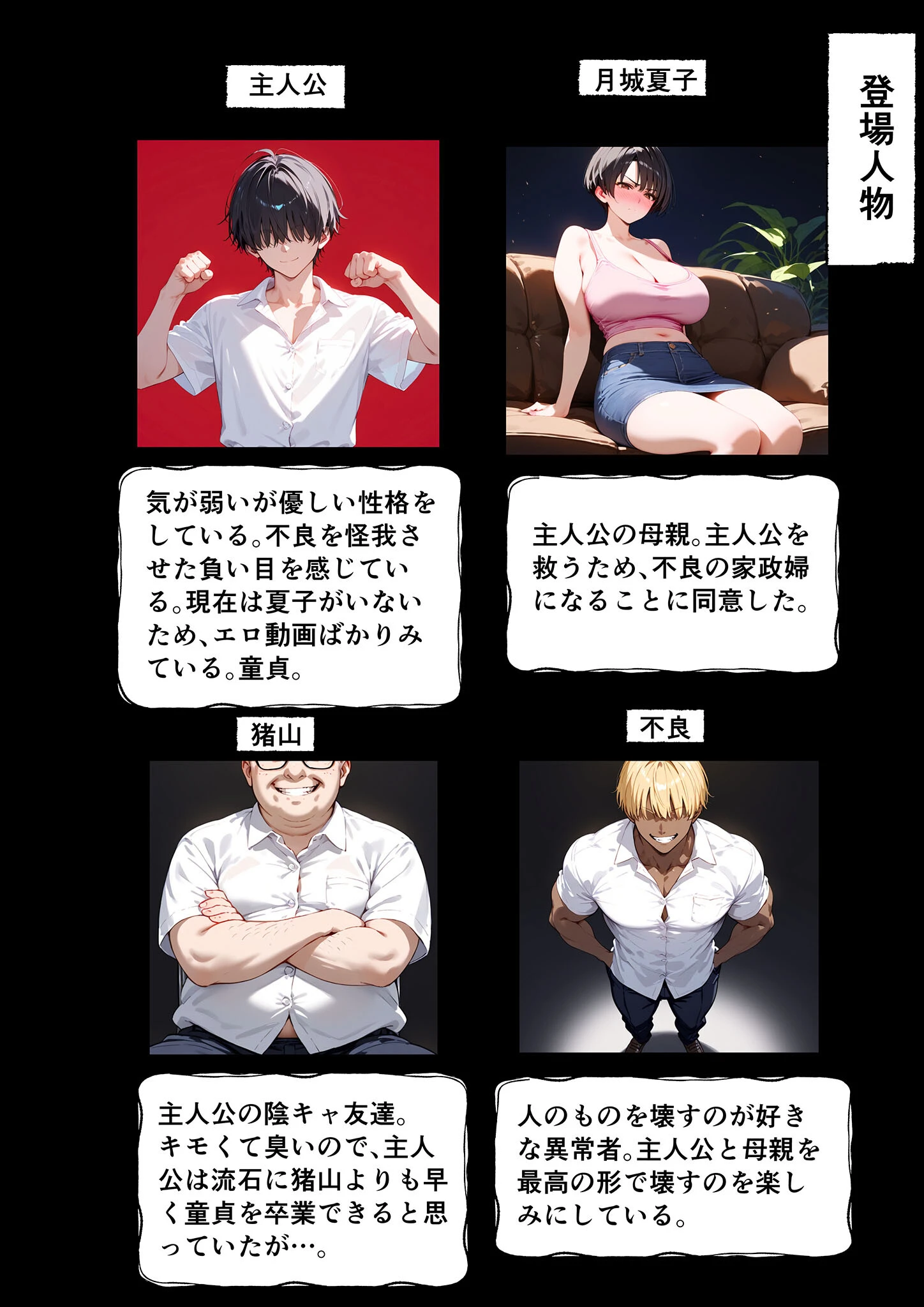 女手ひとつでボクを育ててくれた自慢の母がボクを守るためにいじめっ子の女になる話 モザイク版 5ページ