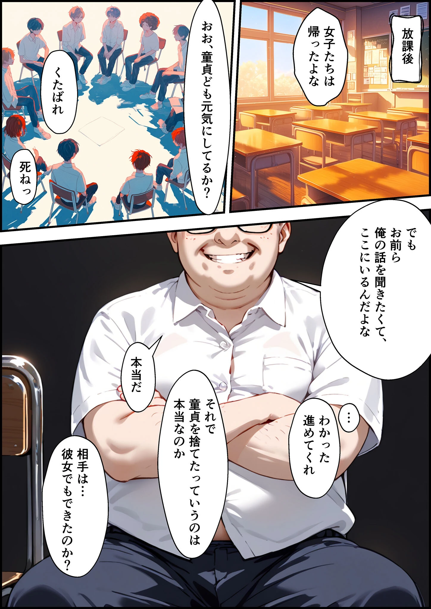 女手ひとつでボクを育ててくれた自慢の母がボクを守るためにいじめっ子の女になる話 モザイク版 8ページ