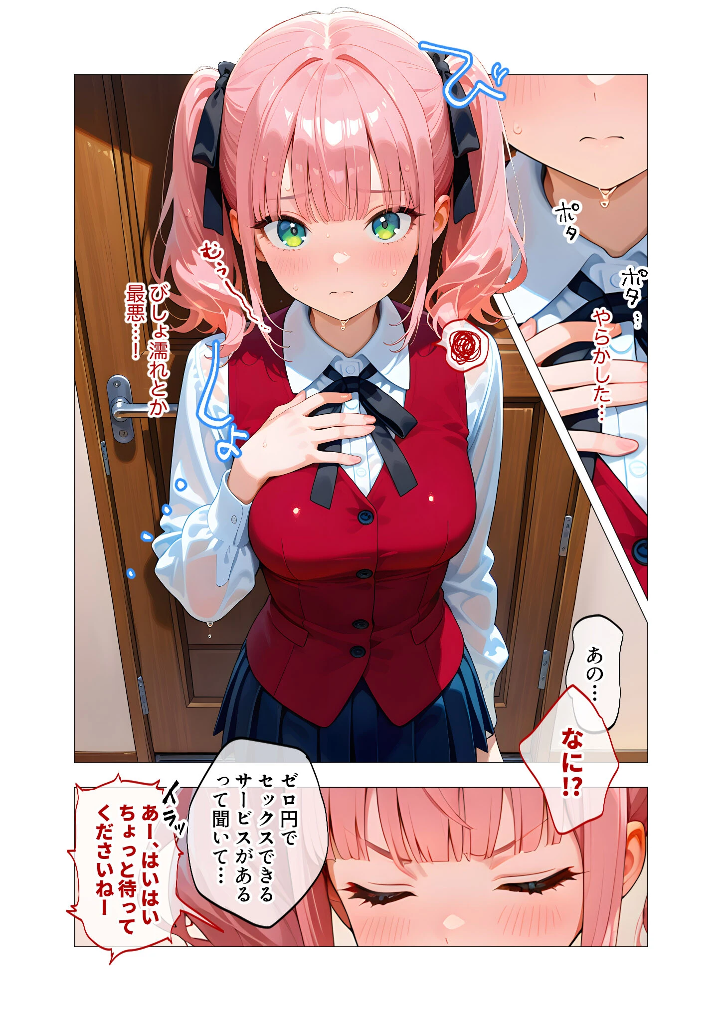 当店限定!セックス¥0サービス 〜ナマイキ店員さんにわからせえっち〜 モザイク版 9ページ