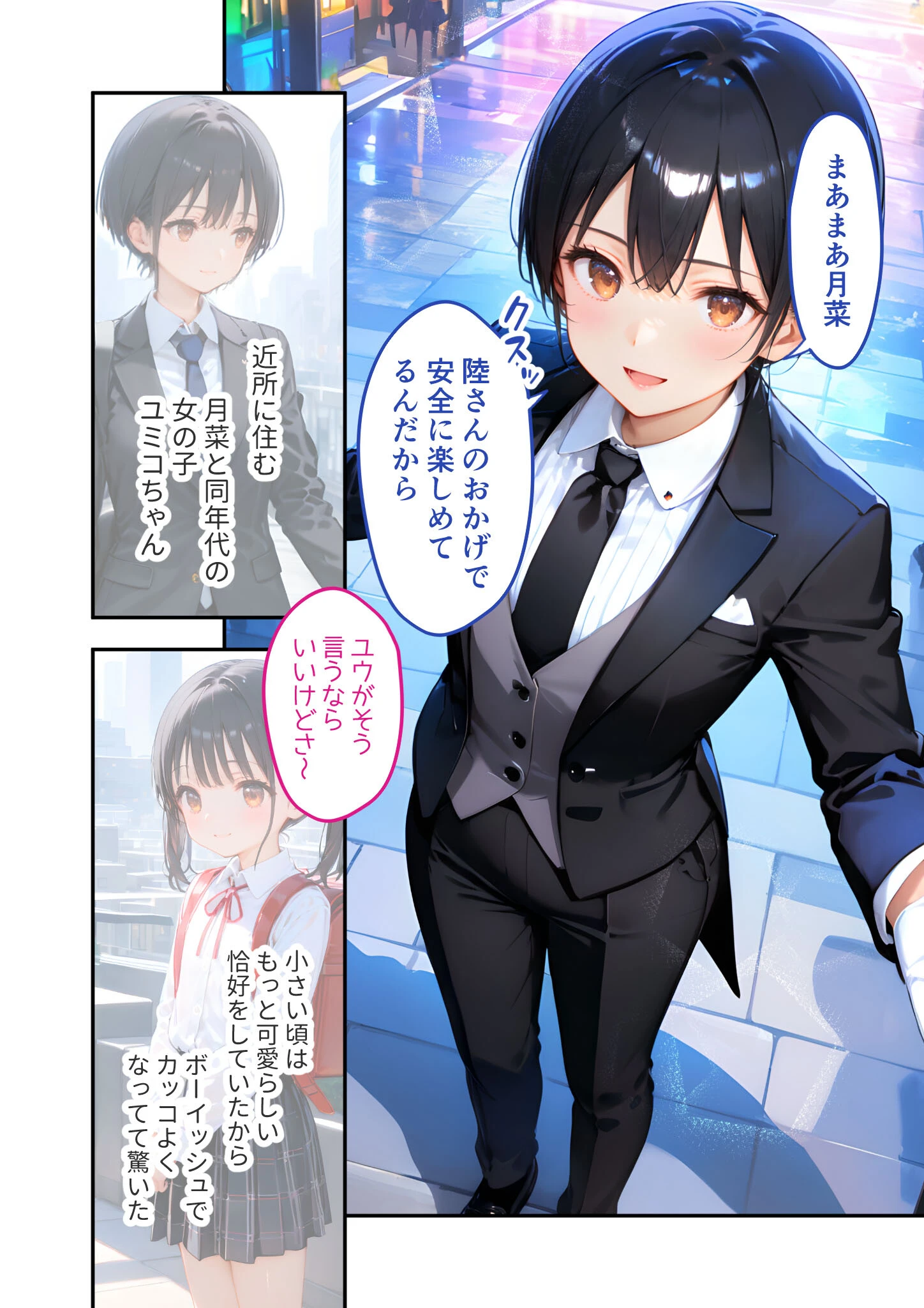 愛する義妹のえっちな罵倒 〜タイホしちゃうぞお義兄ちゃん〜 モザイク版 6ページ