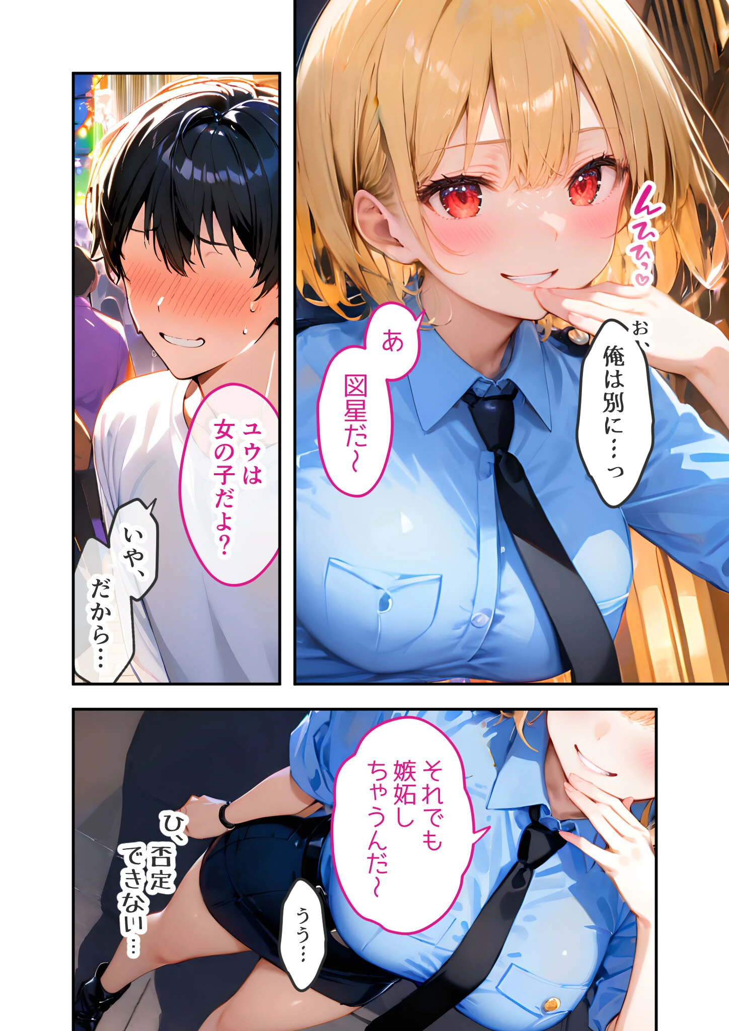 愛する義妹のえっちな罵倒 〜タイホしちゃうぞお義兄ちゃん〜 モザイク版 10ページ