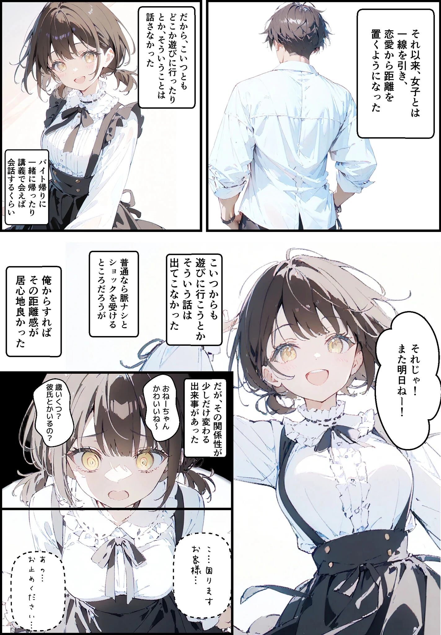 隣に住んでる大学の同期と甘々初えっち モザイク版 7ページ