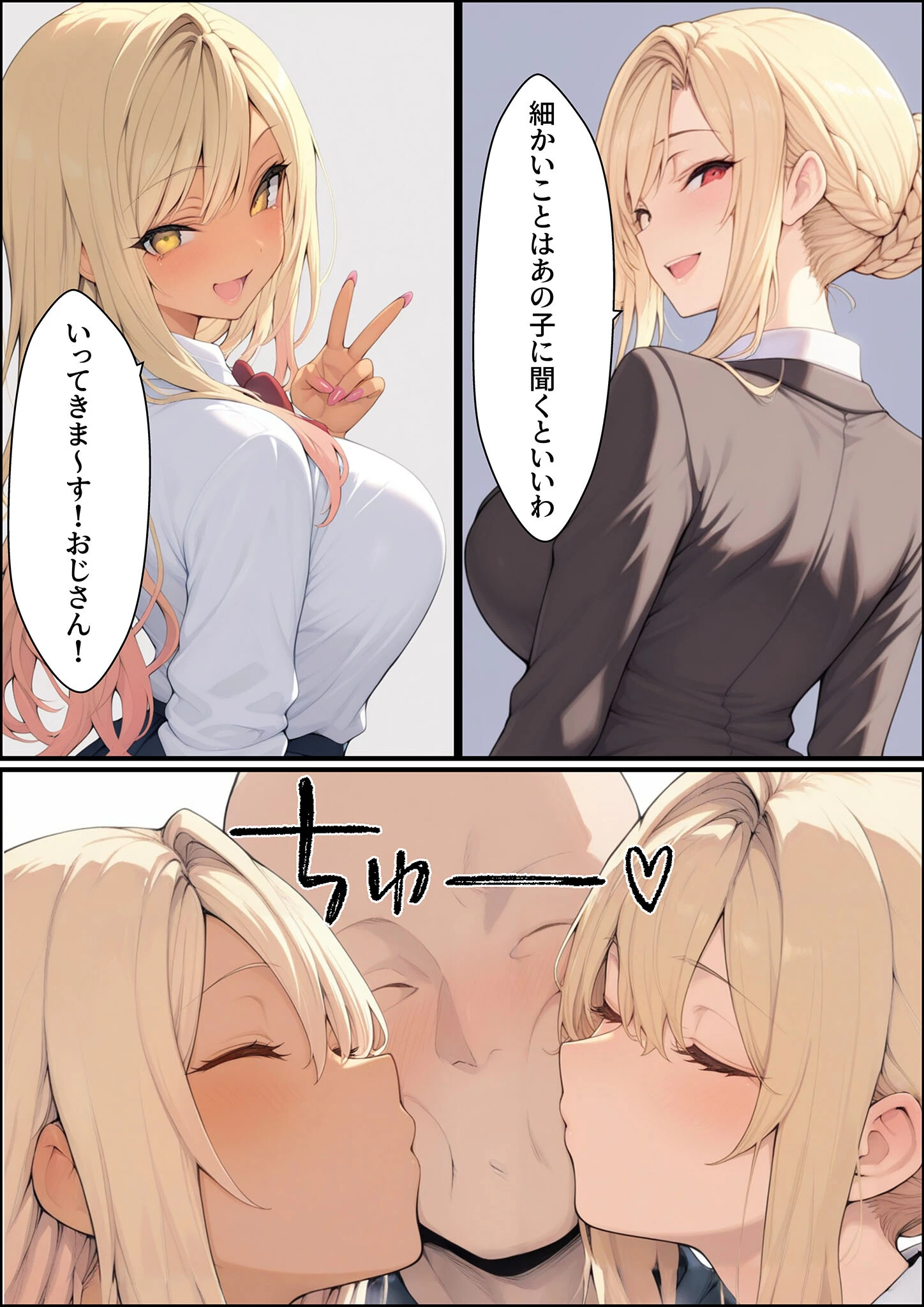 一獲千女 〜女が当たる宝くじで一等を当てた男〜 【美人ギャル親子編】 （1） モザイク版 6ページ