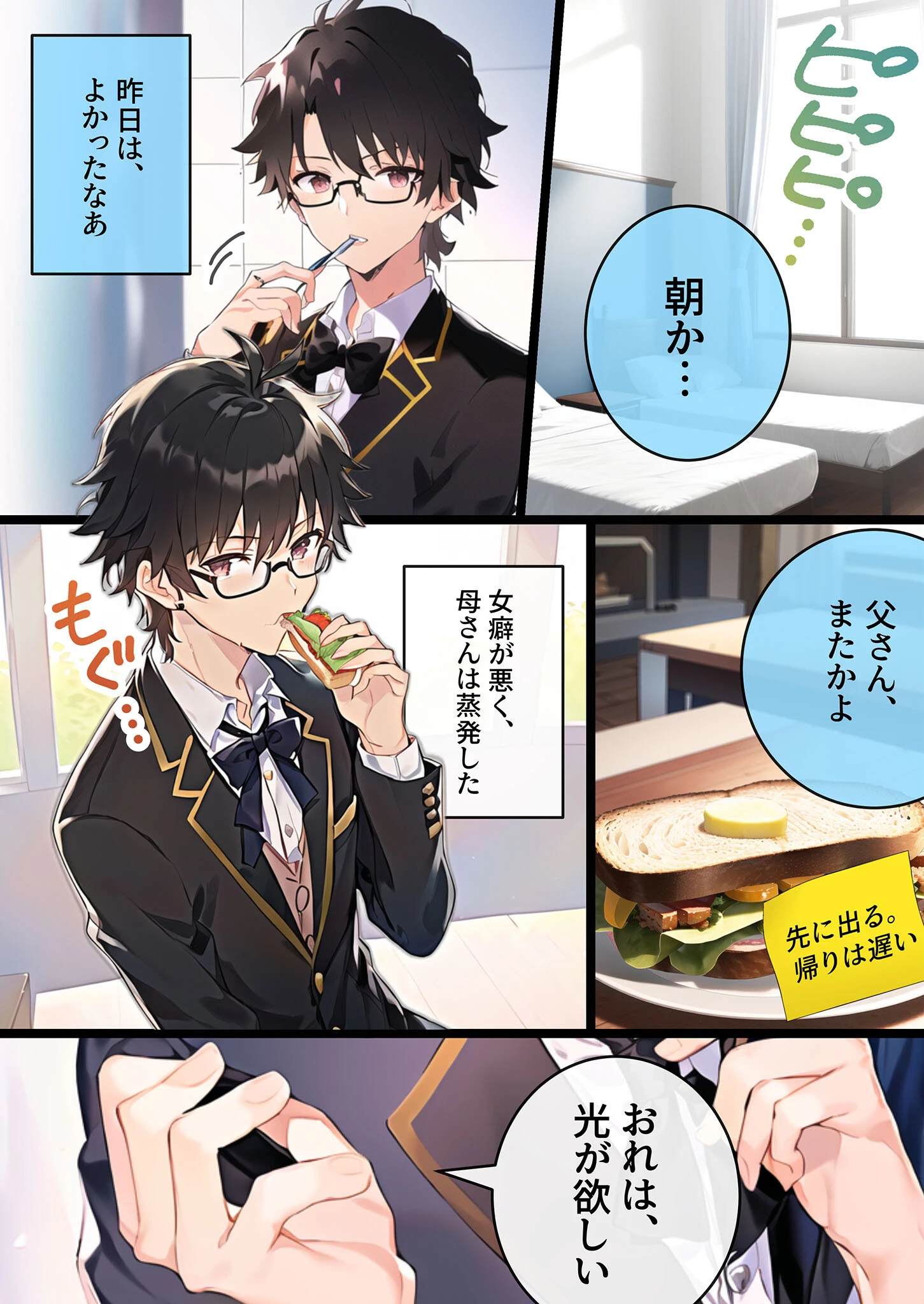 推しと繋がりたかっただけなのに〜片想いしていた同級生●●アイドルがおっさんとホテルに入ったので動画を撮って脅したらヤらせてくれたから泣きながら犯●たらメス堕ちした話 モザイク版 5ページ