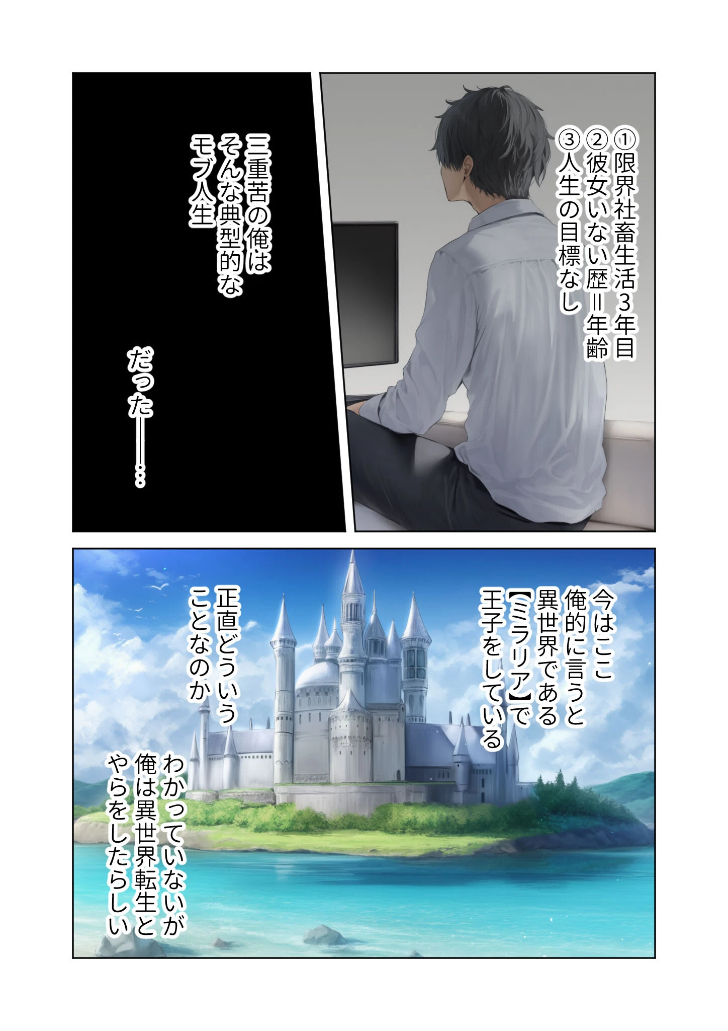 新・異世界王族転生！嫁候補セックスバイキング 〜憧れのヒロイン達にせっせと中○し〜（2） モザイク版 3ページ