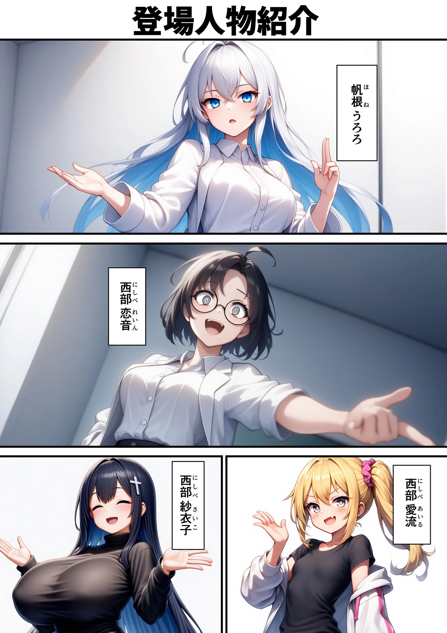 帆根博士の羞恥受難4 モザイク版 3ページ