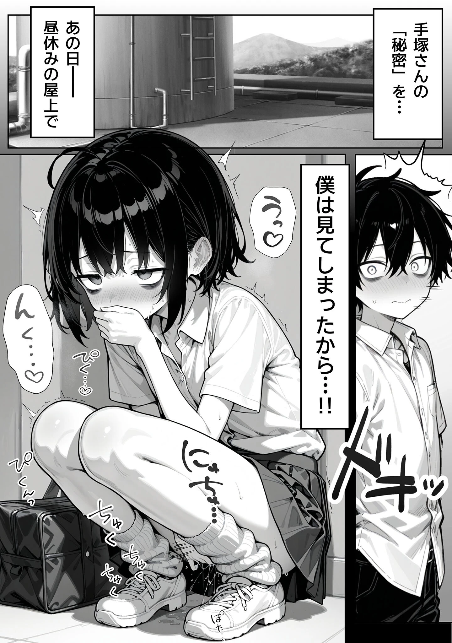 陰キャ（♂）と陰キャ（♀）の性活日誌 モザイク版 6ページ