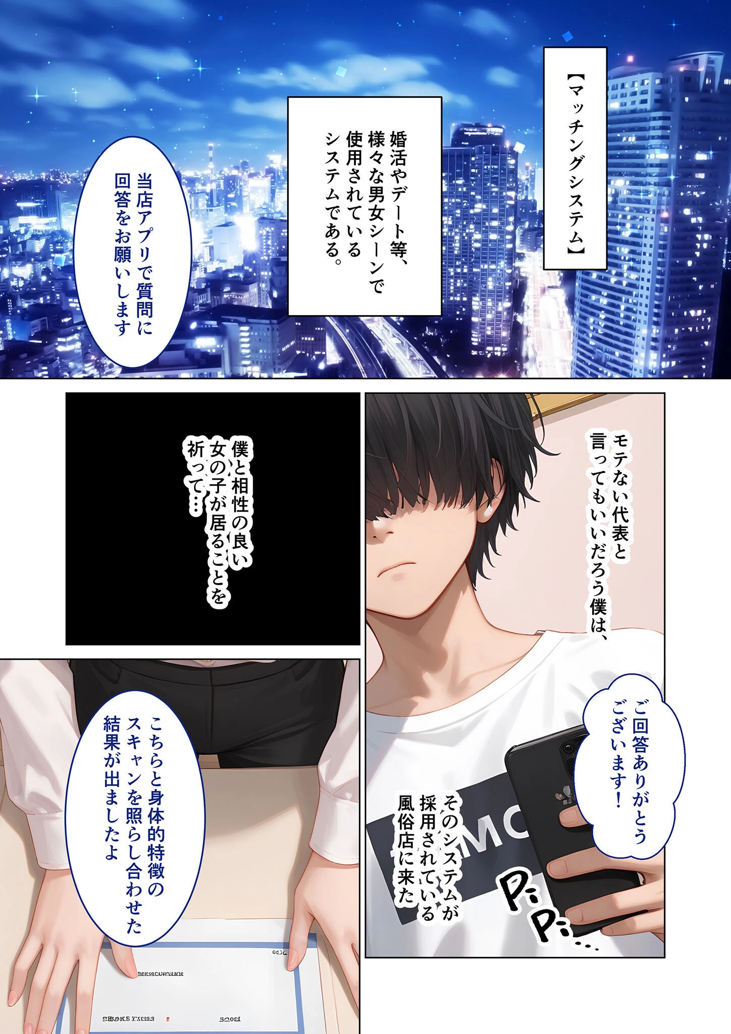 マッチング型純愛風俗店「レッドリンク」 リピート vol.1 〜ガチ恋してもいいですか〜 モザイク版 7ページ