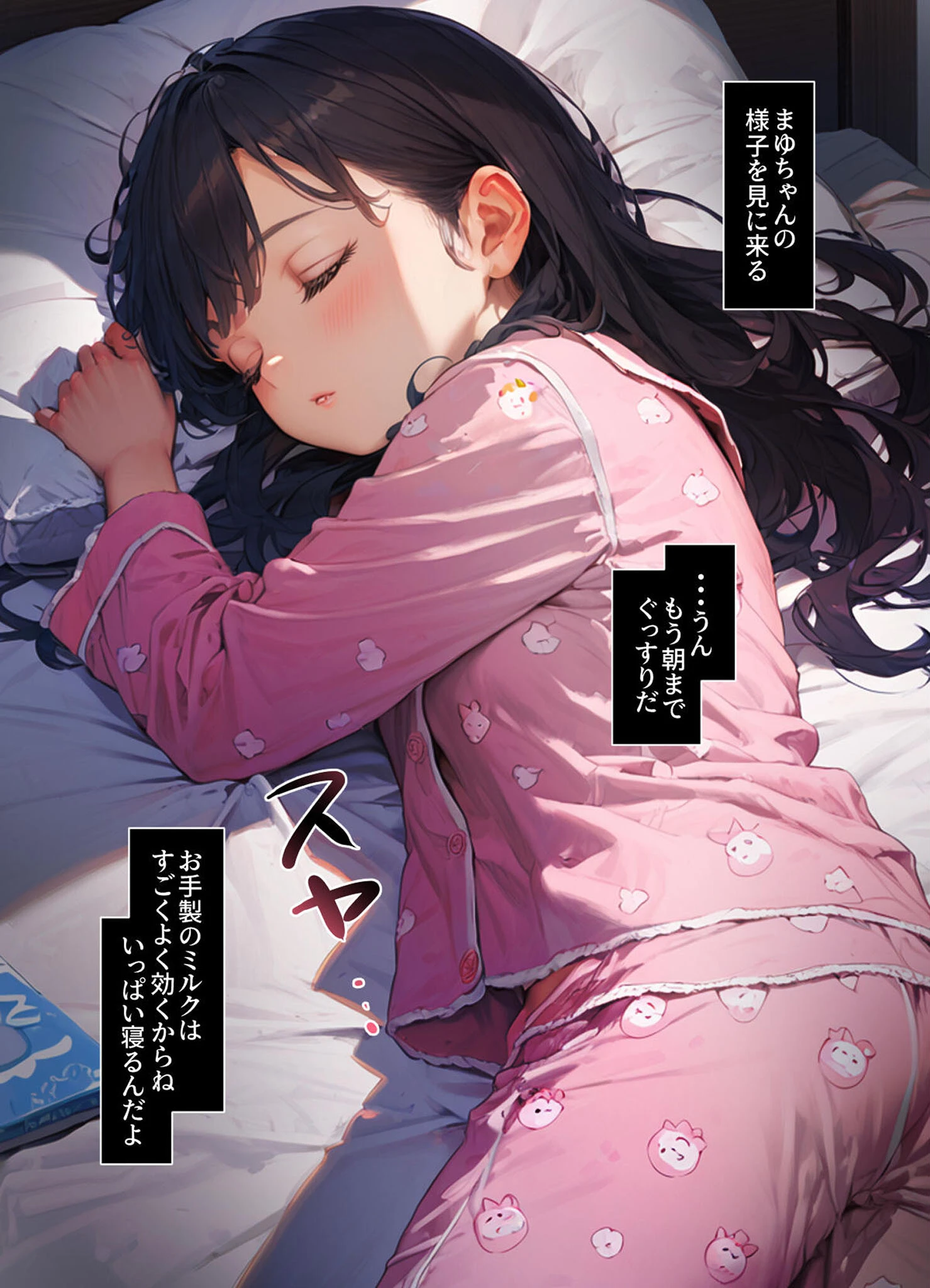 おやすみ、まゆちゃん モザイク版 7ページ
