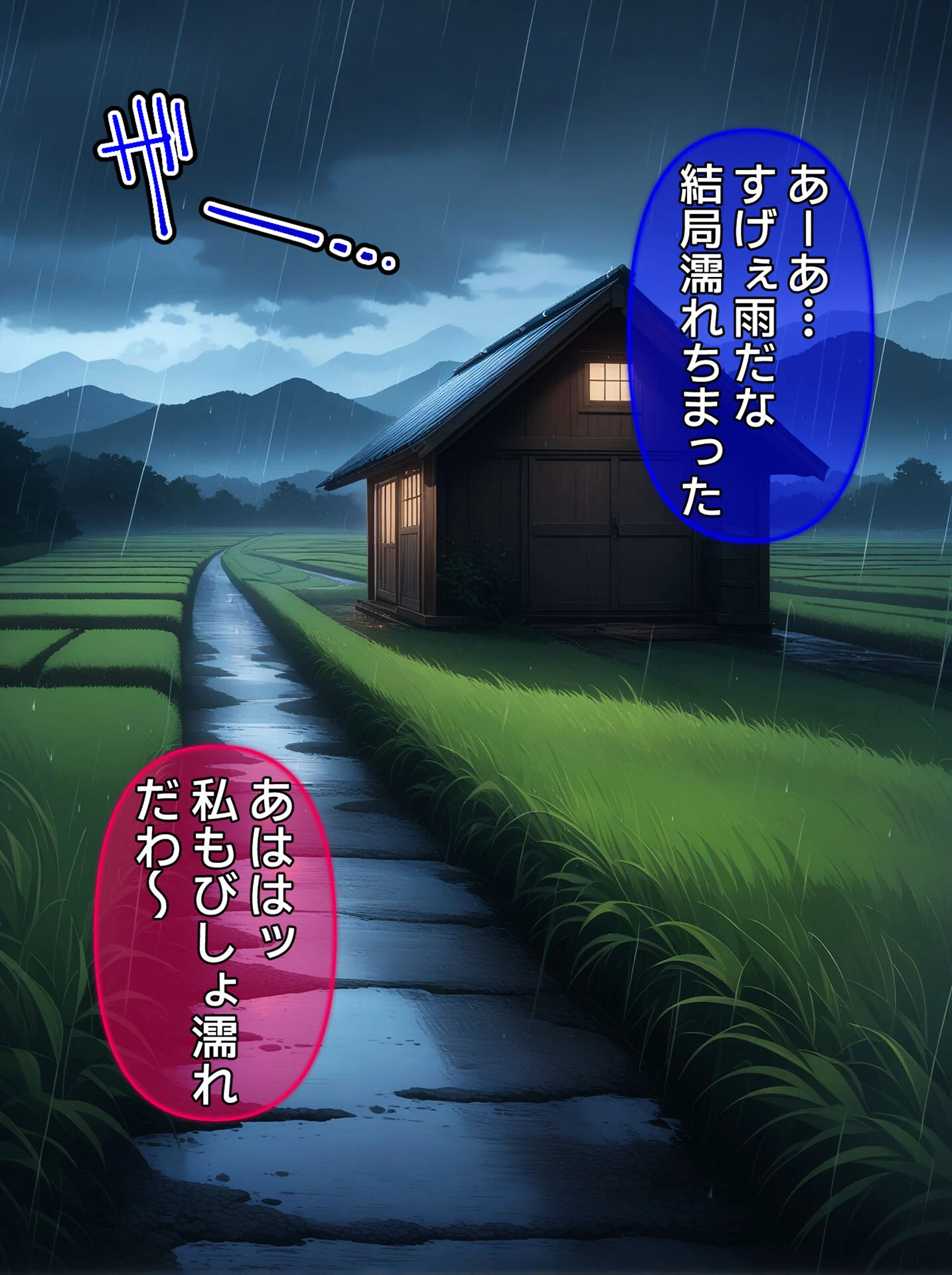 びしょ濡●●●06【CG】モザイク版 7ページ