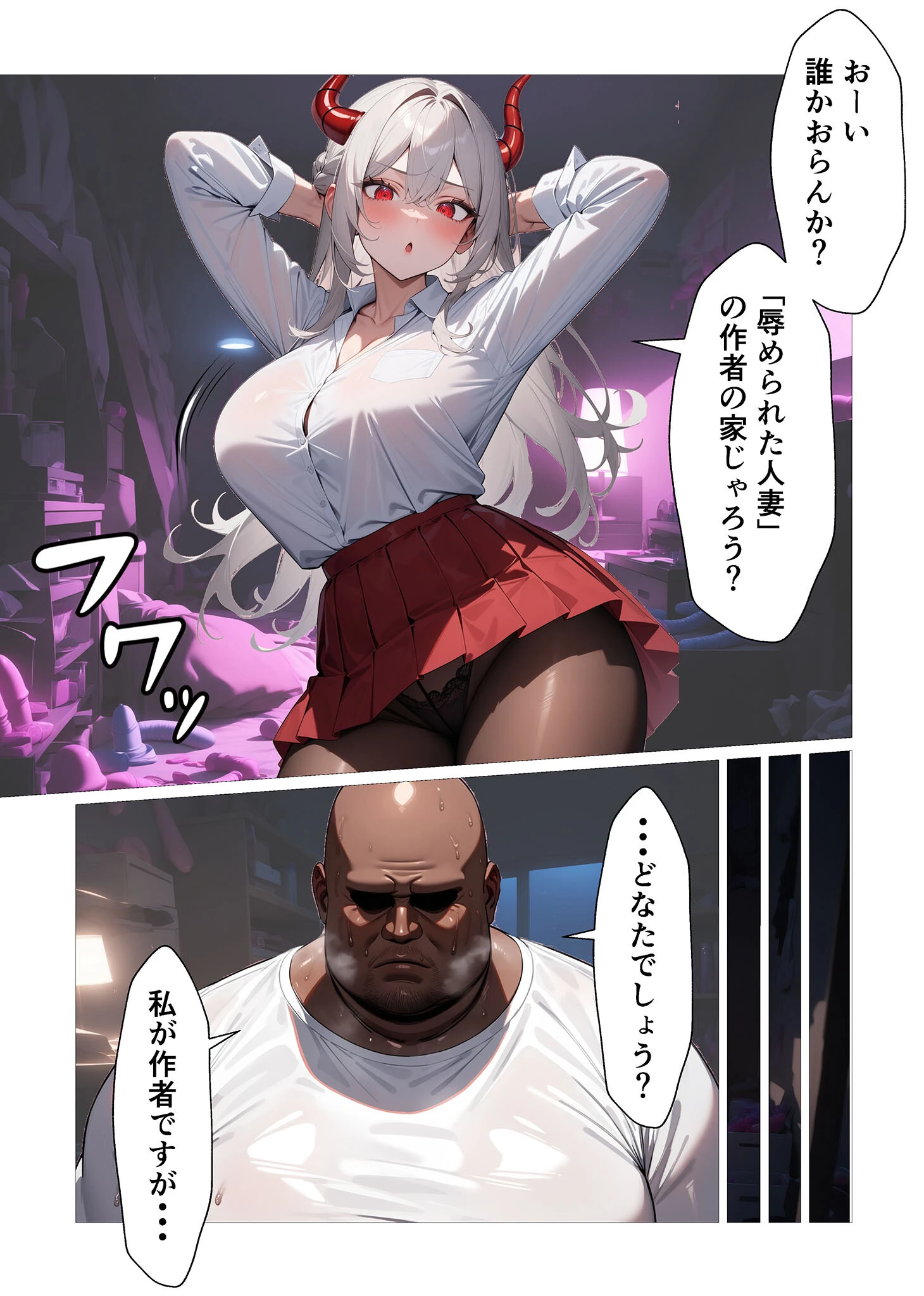 魔王様の秘密 モザイク版 12ページ