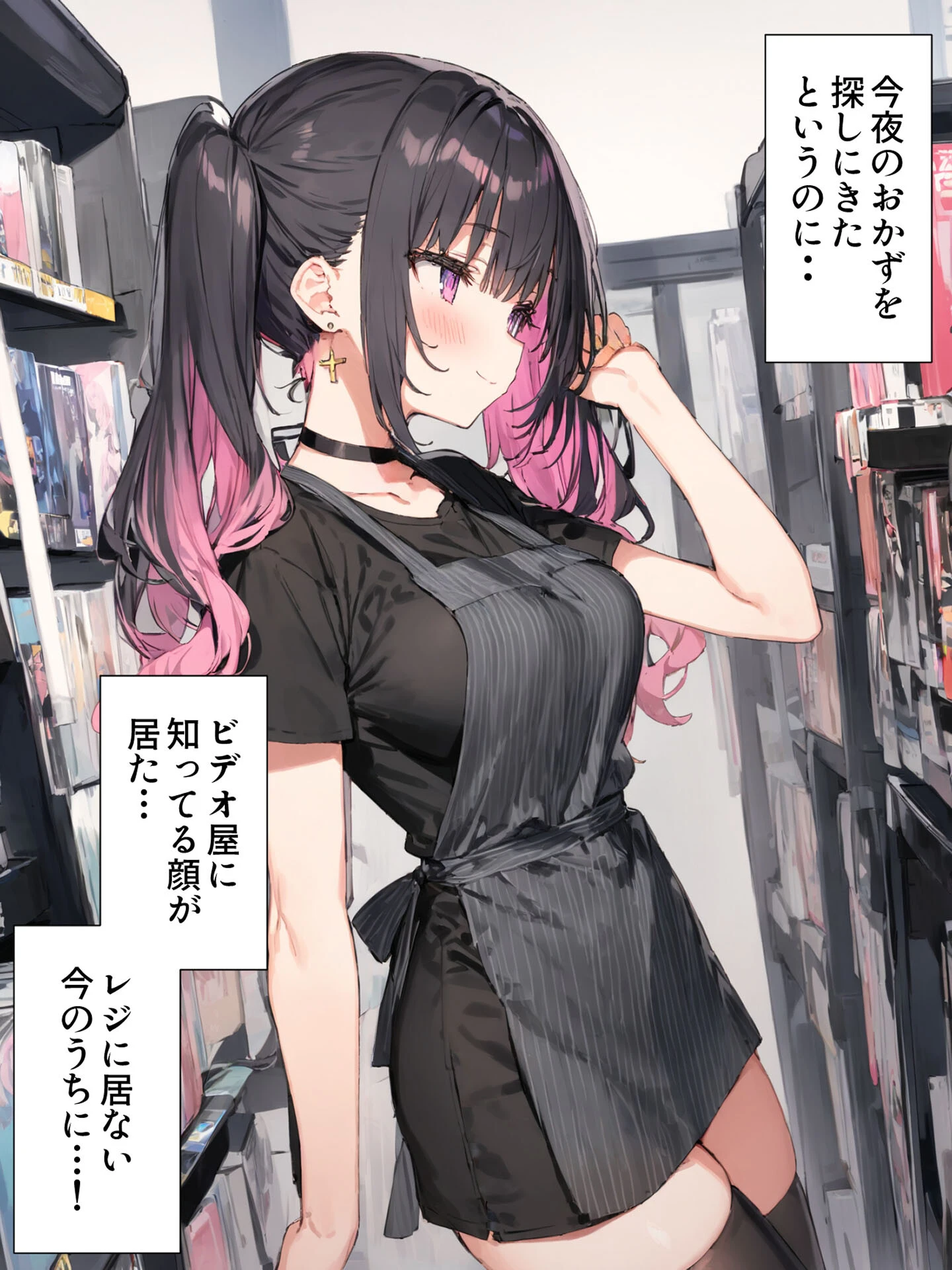 オフ会で会った地雷系ゲーマー女子と恋人になる話【単話】（2）モザイク版 5ページ