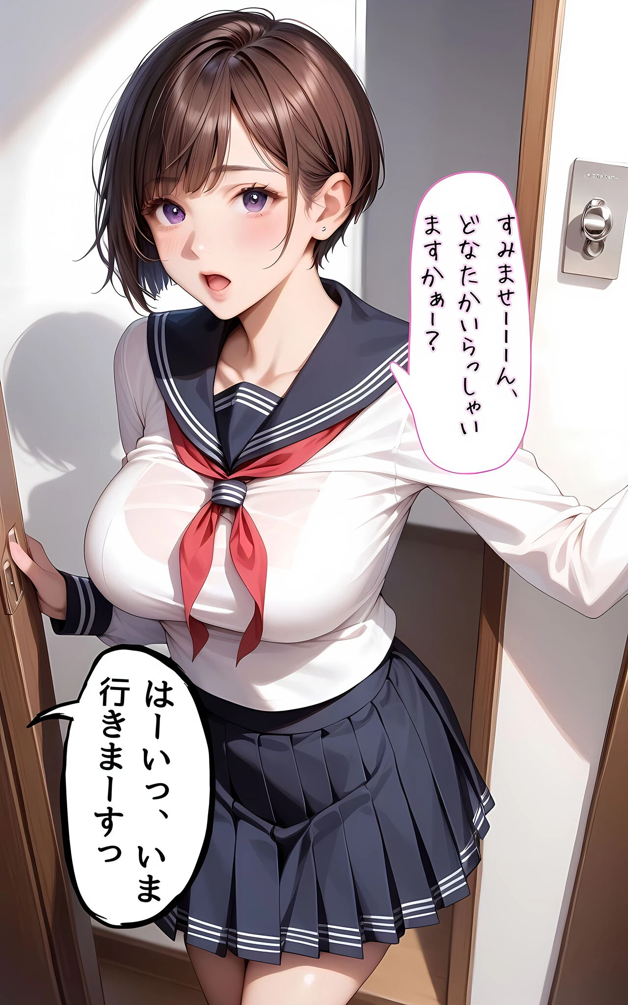 ぱんちら撮影会のはずが、いつのまにかおじさんち〇ぽに沼る話2 モザイク版 5ページ