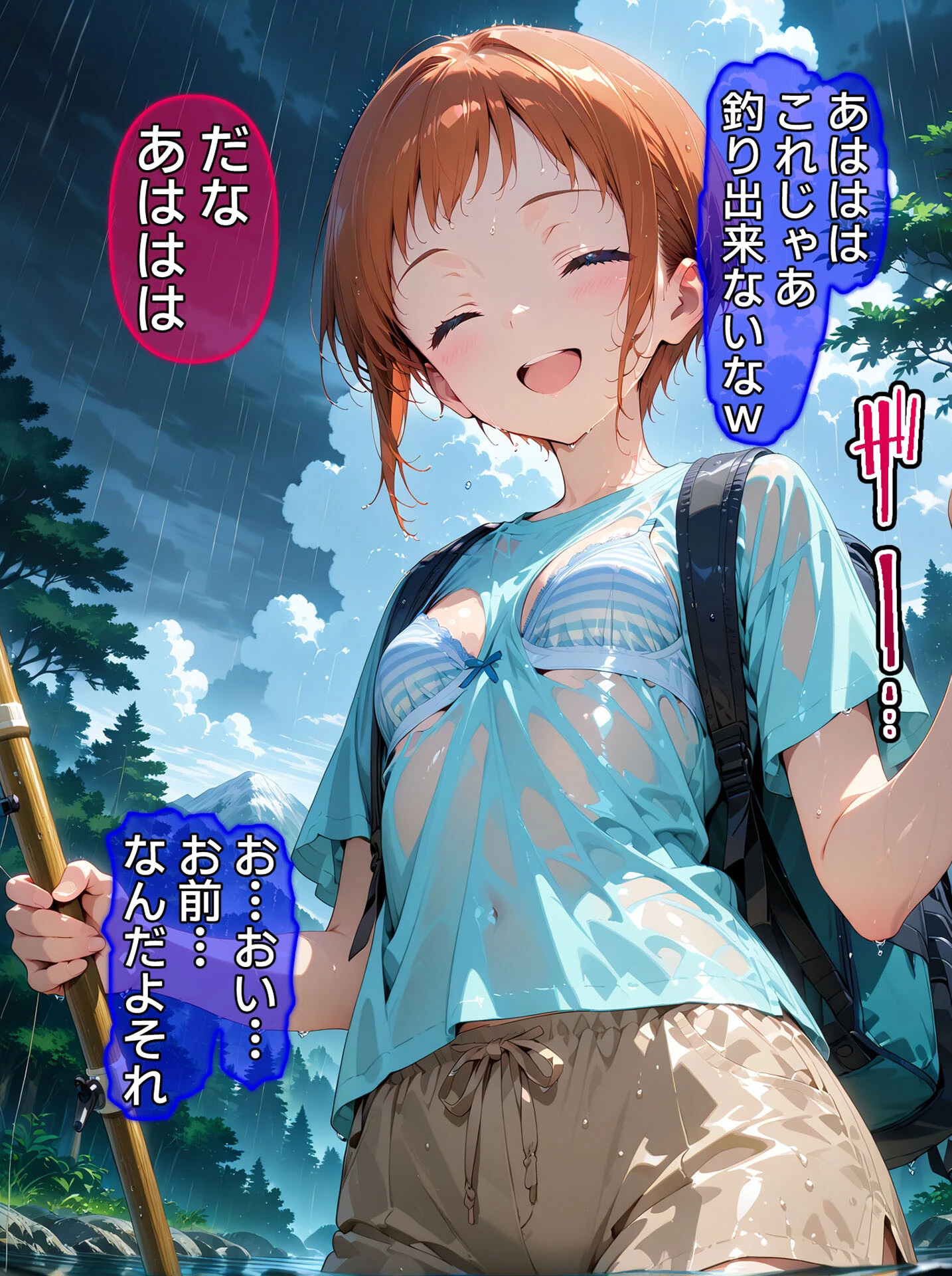 びしょ濡●●●07【CG】モザイク版 9ページ