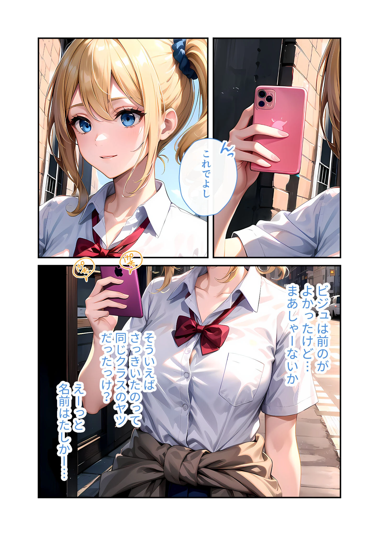 陰キャの僕、透視の力を手に入れる。第十二話 〜パリピギャルへの淫らな制裁〜 モザイク版 9ページ