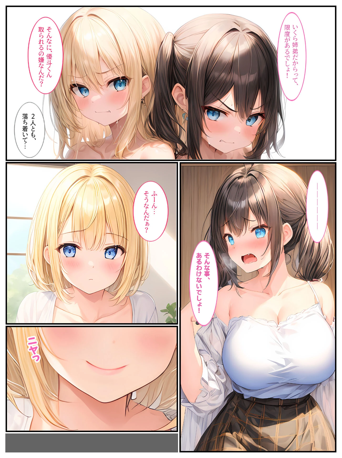 巨乳姉妹と家族になったら毎日セックスしています モザイク版 11ページ