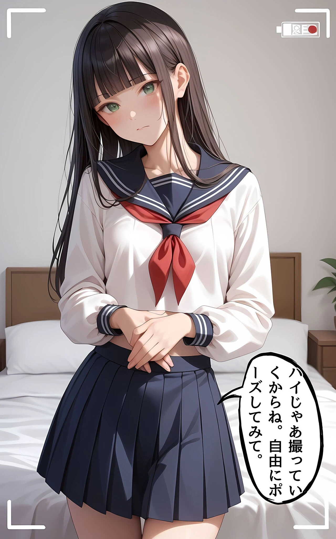 ぱんちら撮影会のはずが、いつのまにかおじさんち〇ぽに沼る話4 モザイク版 10ページ