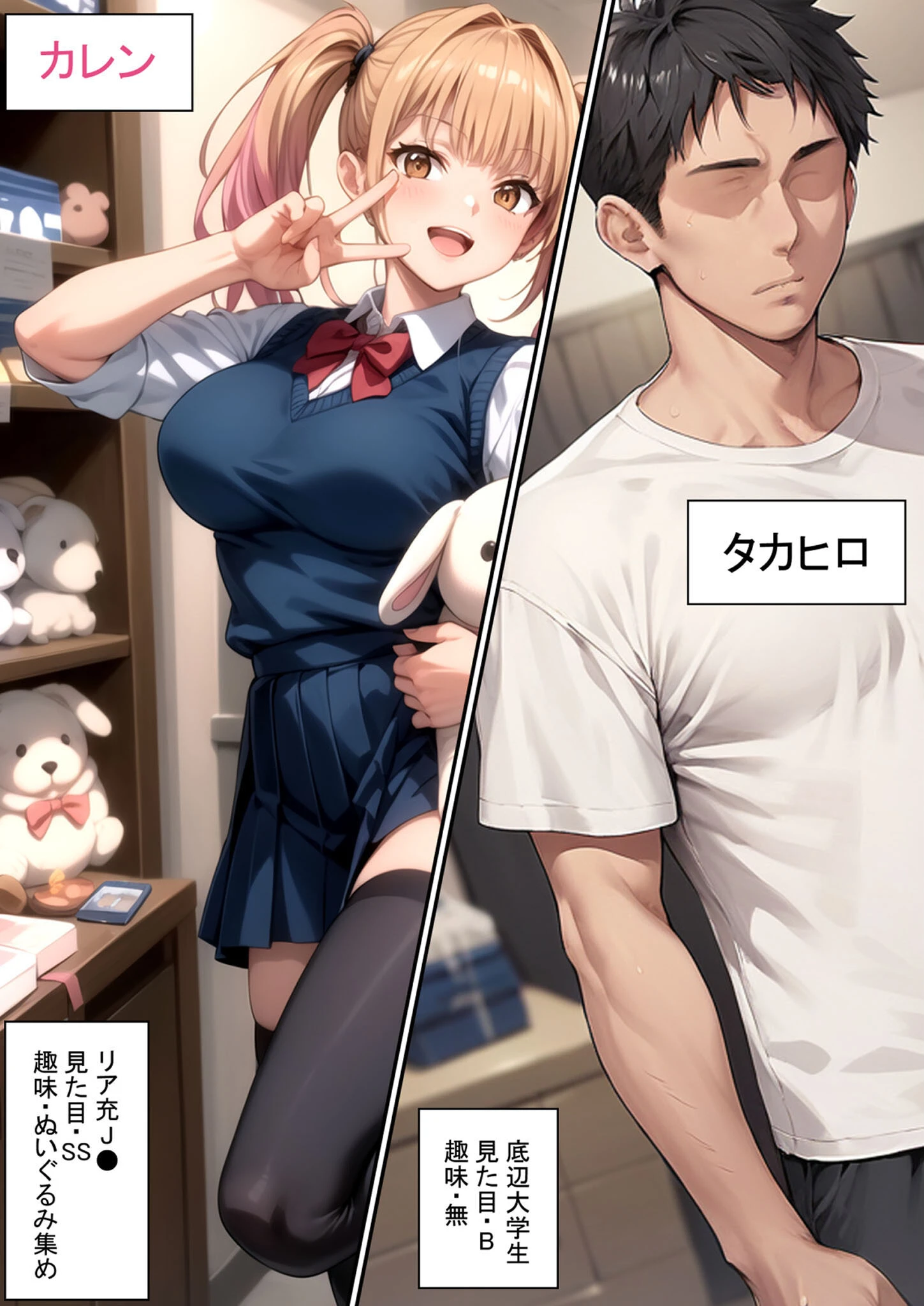 脚コキだけで絶対にセックスさせないクソ生意気義妹に我慢できず全部の穴を●●してやった結果 モザイク版 3ページ