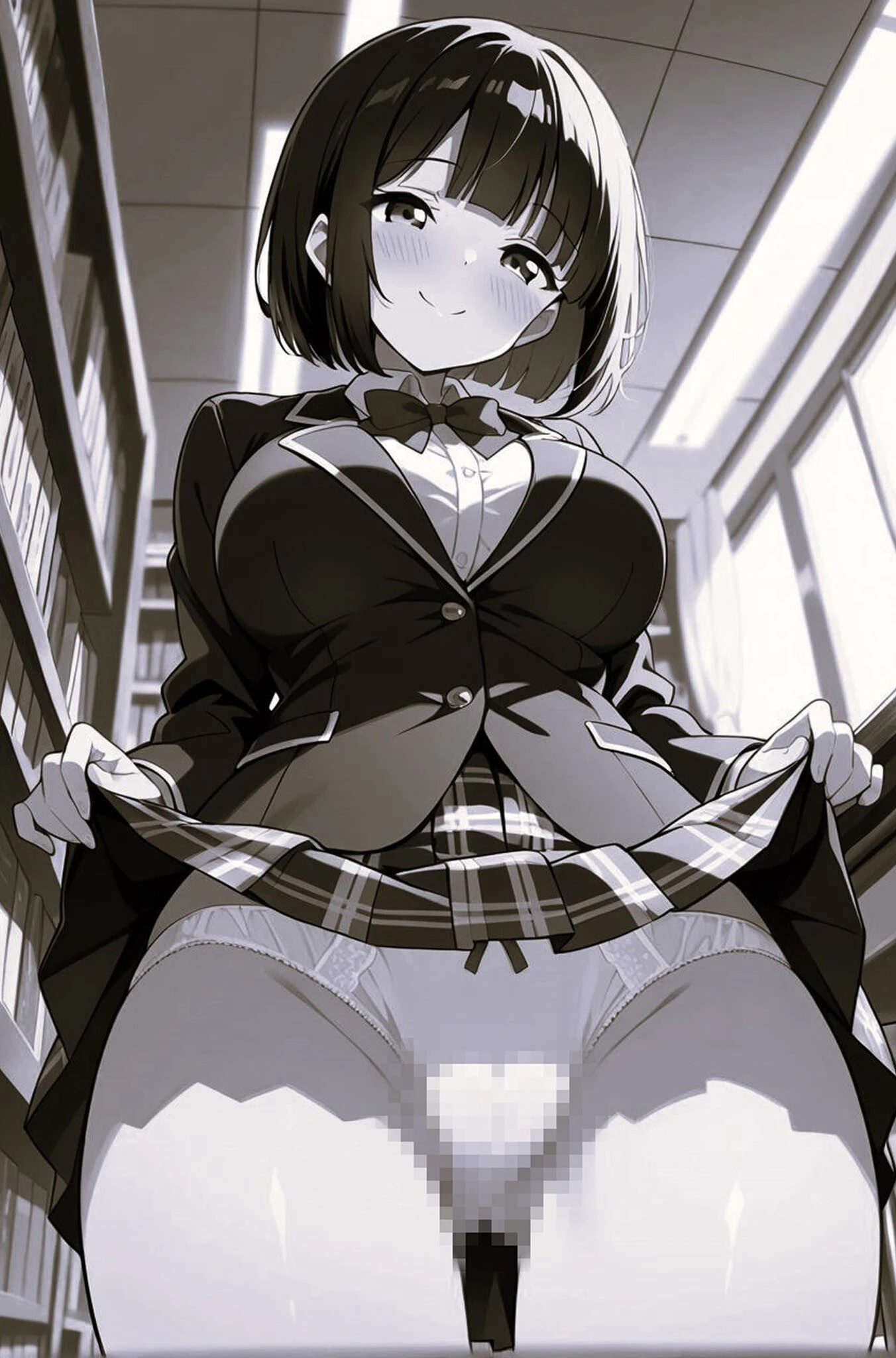 気になるクラスメイトはマゾだった モザイク版 3ページ