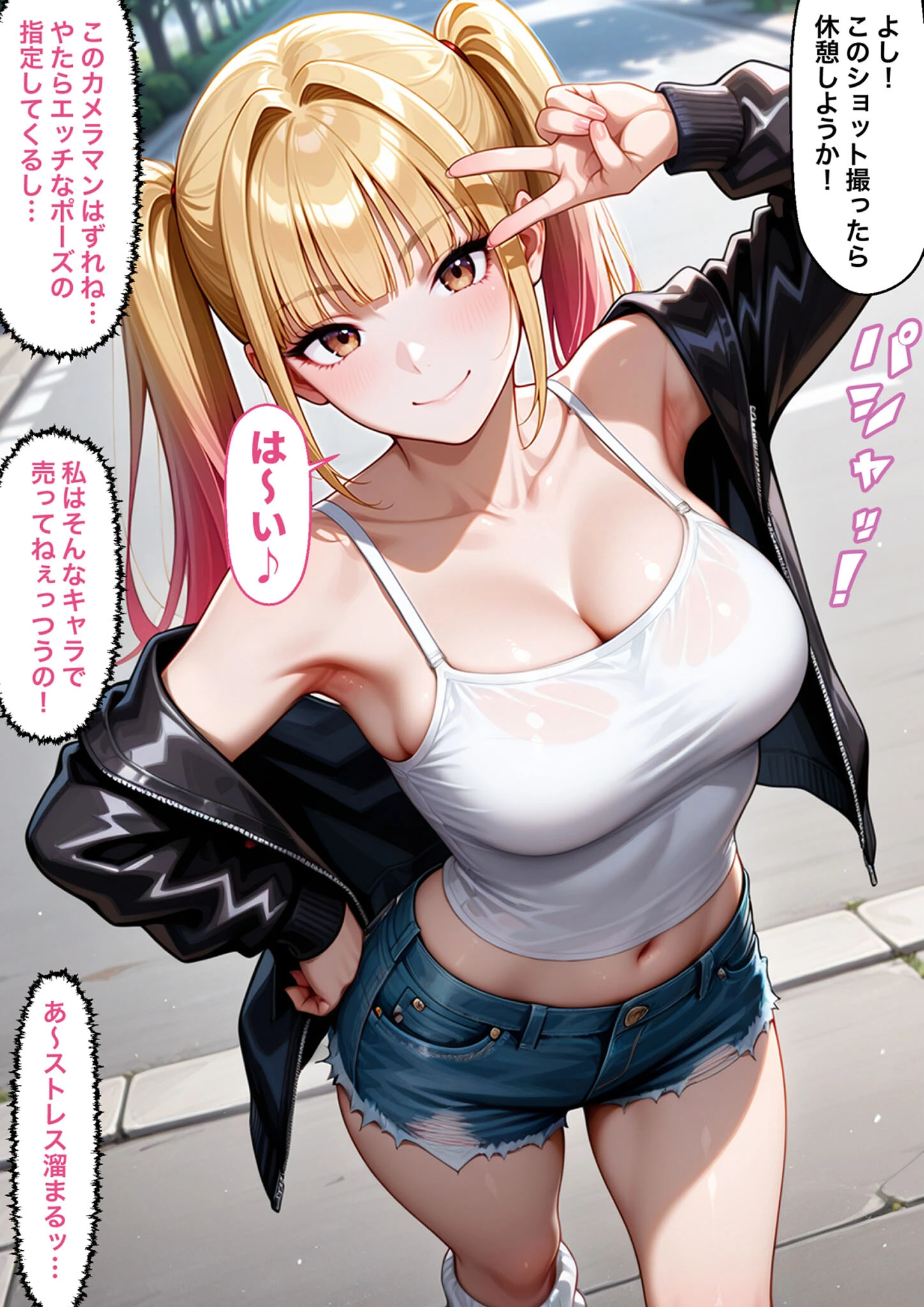 脚コキだけで絶対にセックスさせないクソ生意気な義妹に我慢できず全部の穴を●●してやった結果2 モザイク版 6ページ