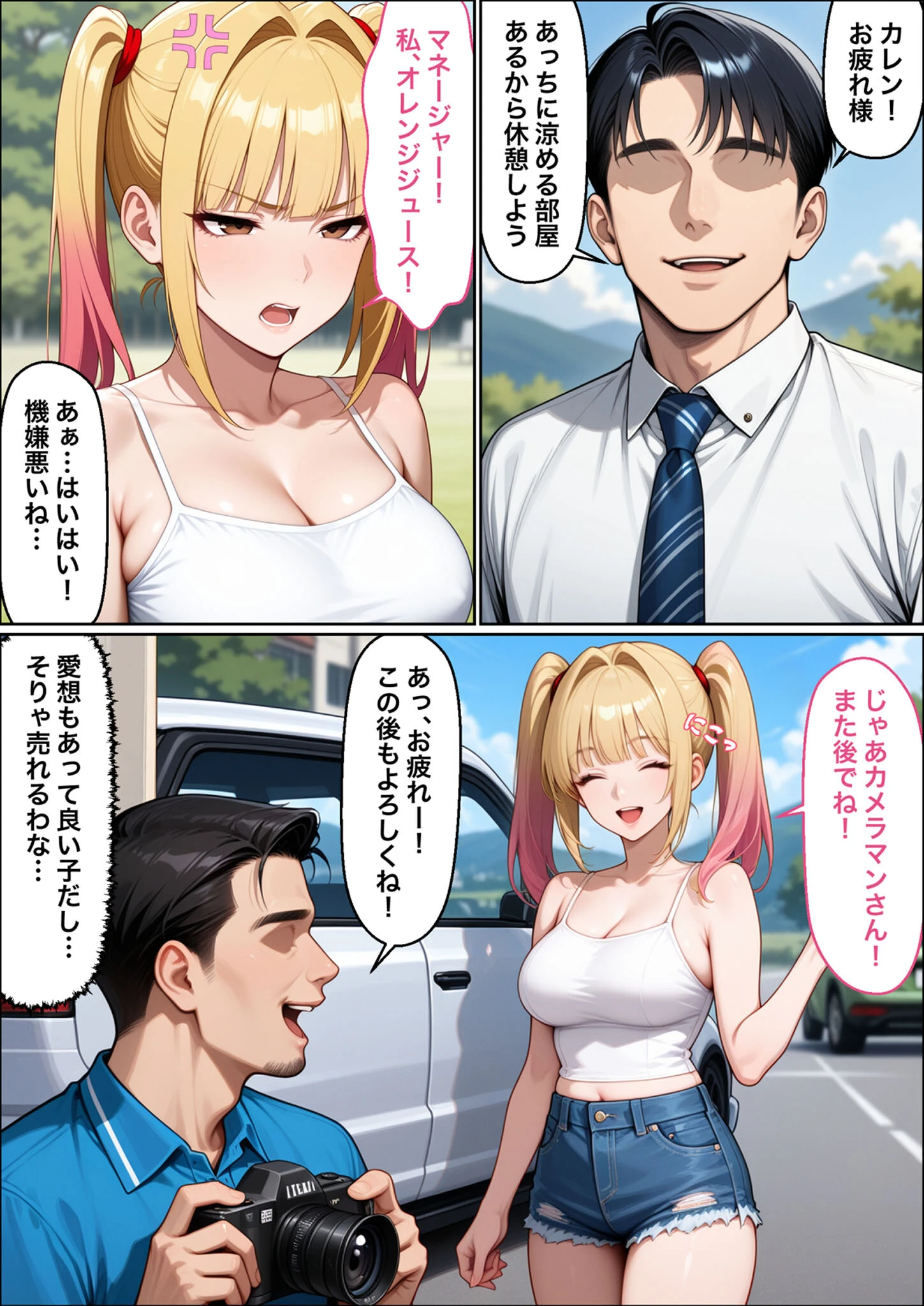 脚コキだけで絶対にセックスさせないクソ生意気な義妹に我慢できず全部の穴を●●してやった結果2 モザイク版 7ページ