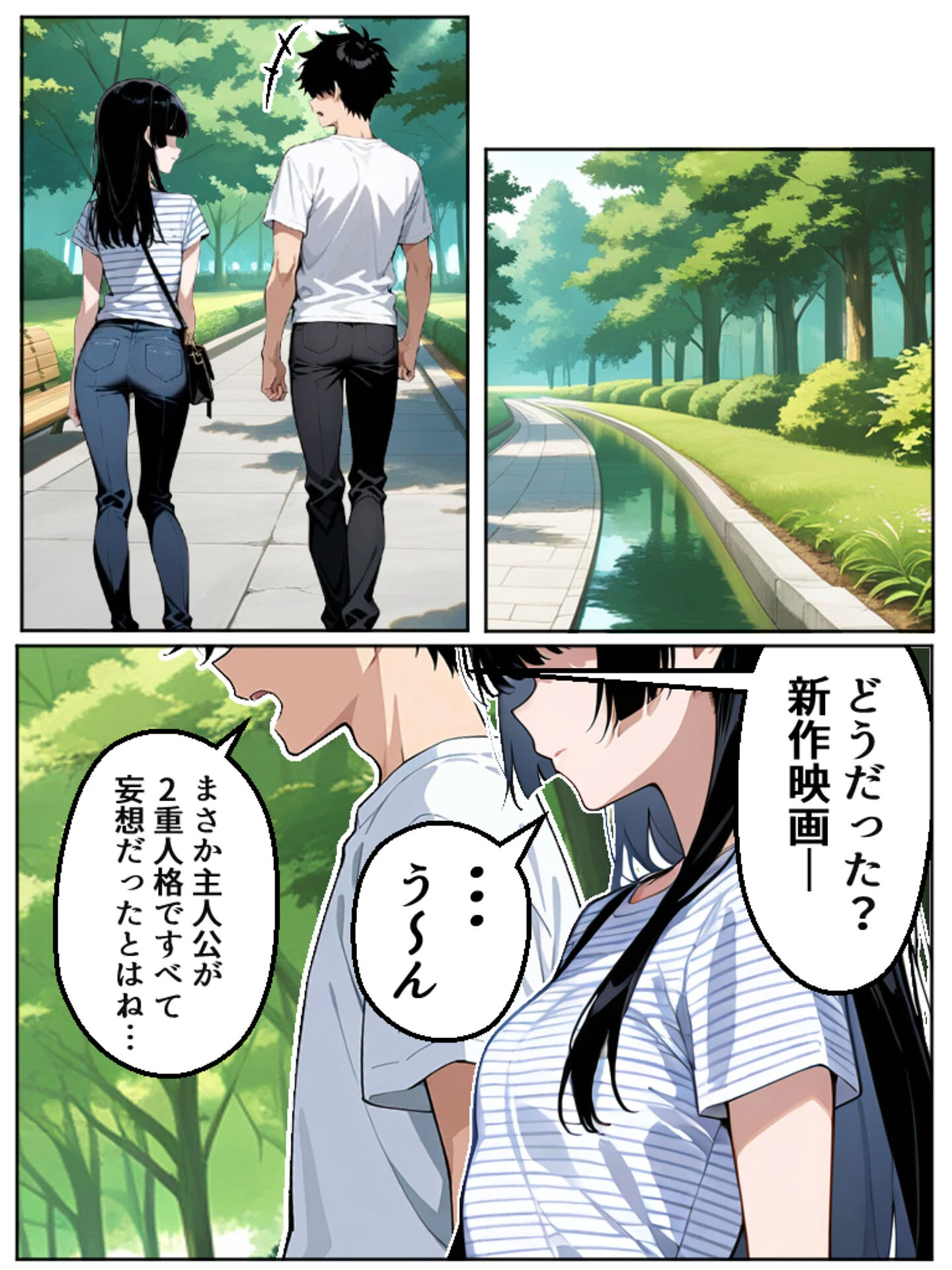 【沼らせ妻】距離感バグった人妻に沼らされる男の話【単話】（2） モザイク版 8ページ