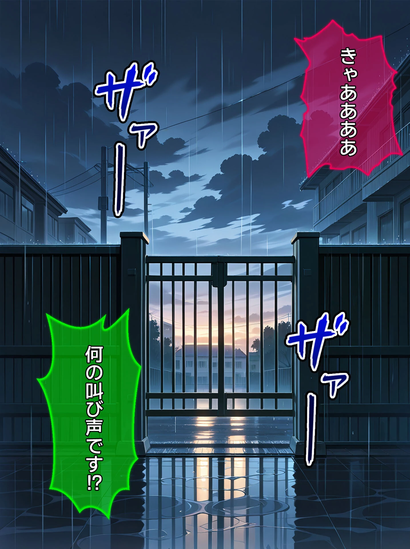 びしょ濡●●●11【CG】モザイク版 3ページ