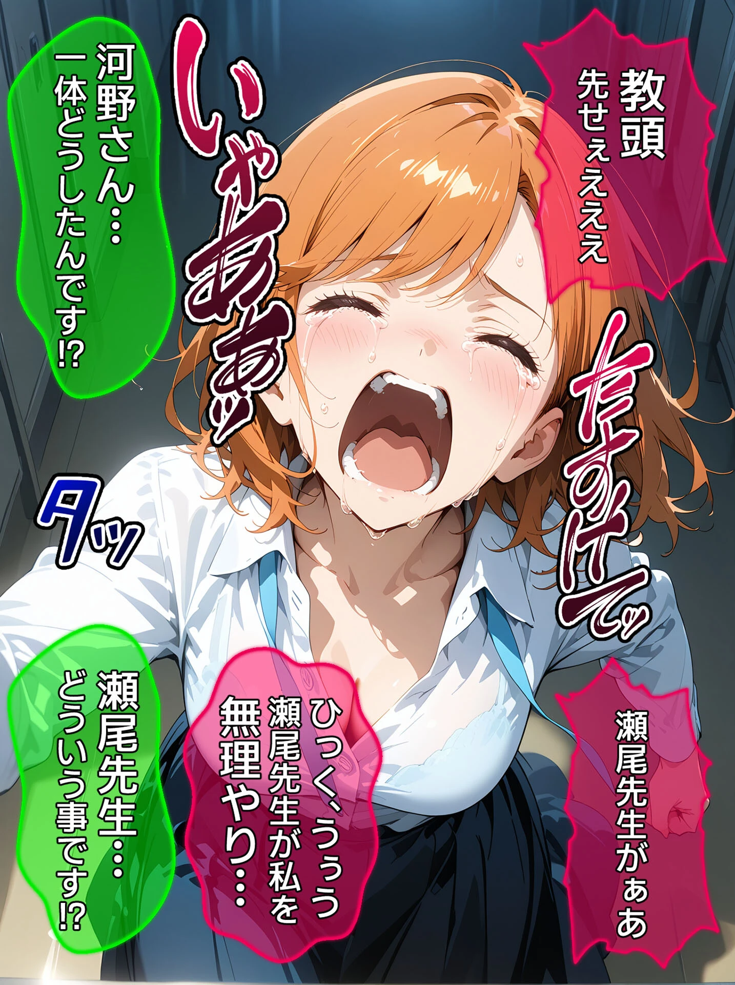 びしょ濡●●●11【CG】モザイク版 4ページ