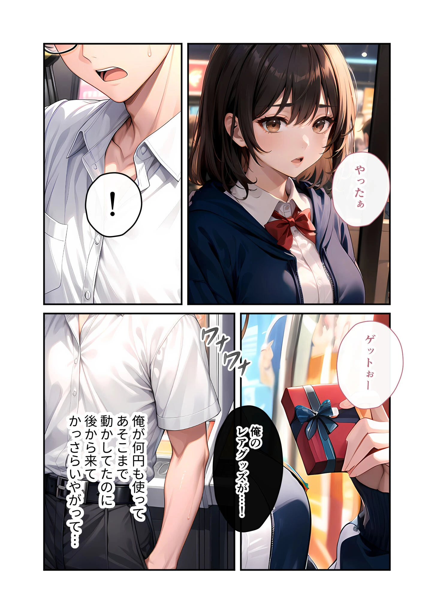 陰キャの僕、透視の力を手に入れる。第十三話 〜ダウナー女子の報復潮吹きゲーム〜 モザイク版 6ページ