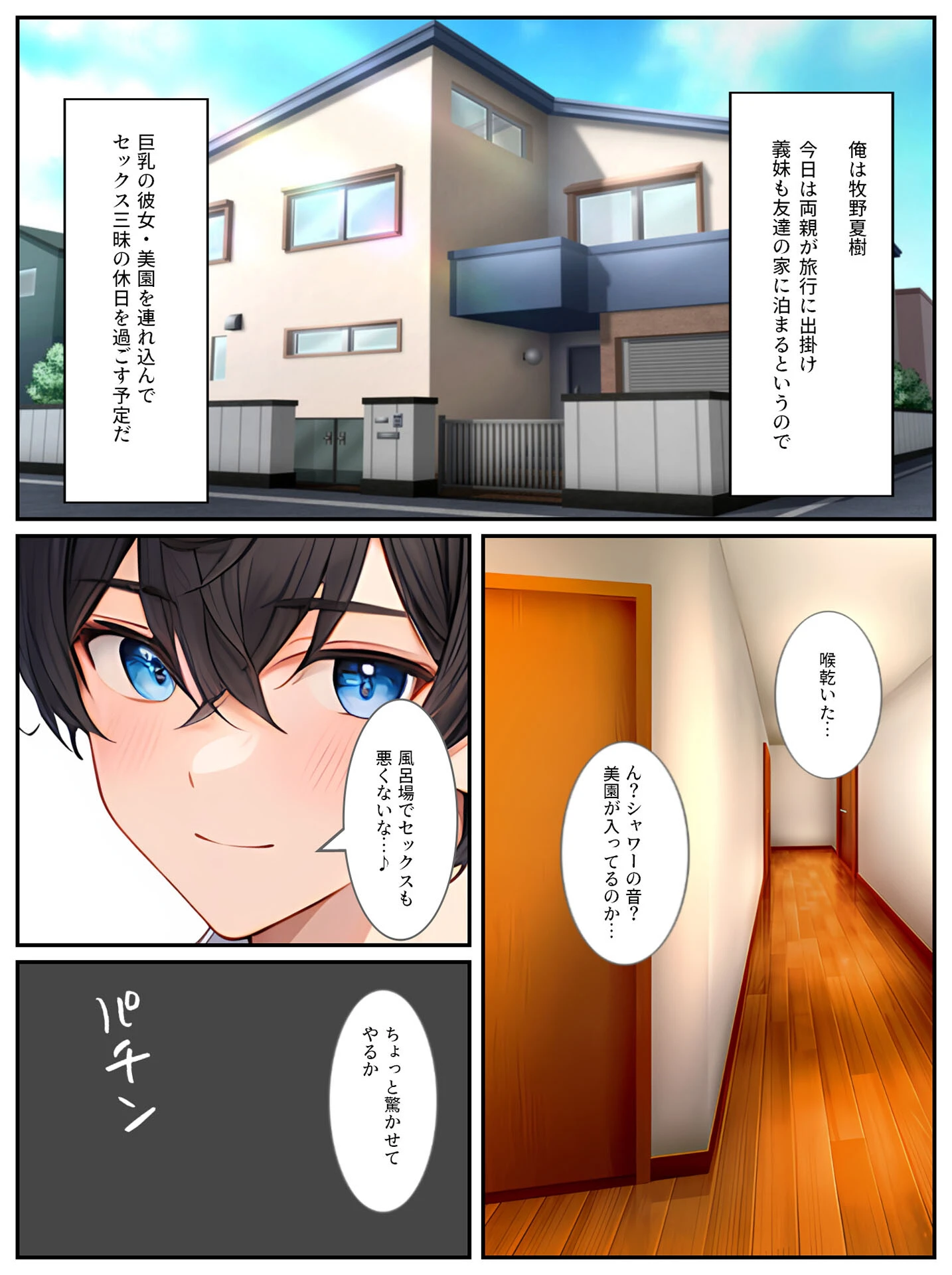 彼女と間違えて、義妹とセックスしてしまった! モザイク版 9ページ