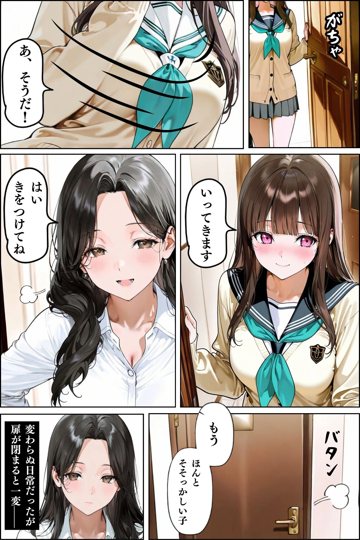 隣人種付け モザイク版 9ページ