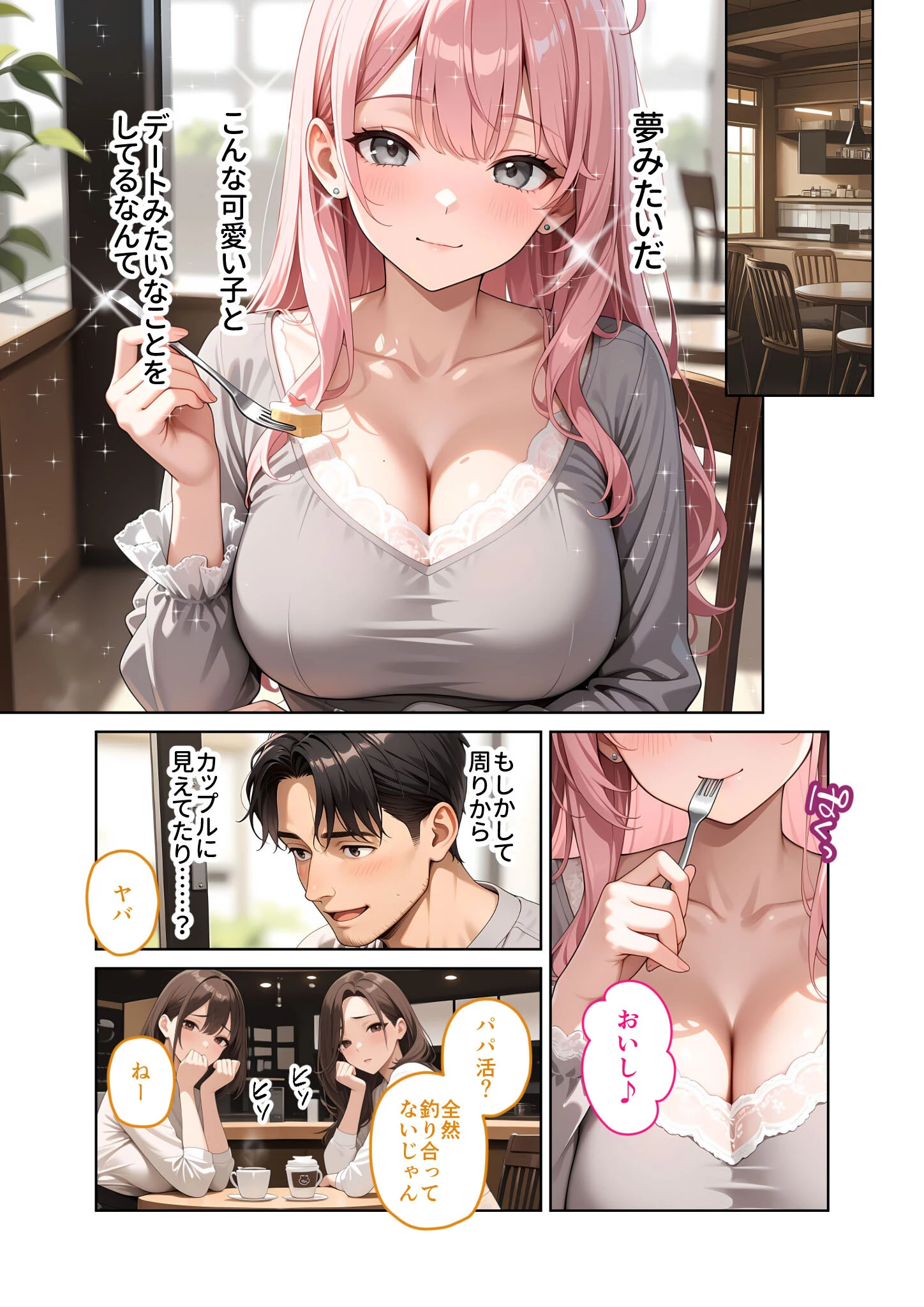 お客様はおっぱいです。 モザイク版 9ページ