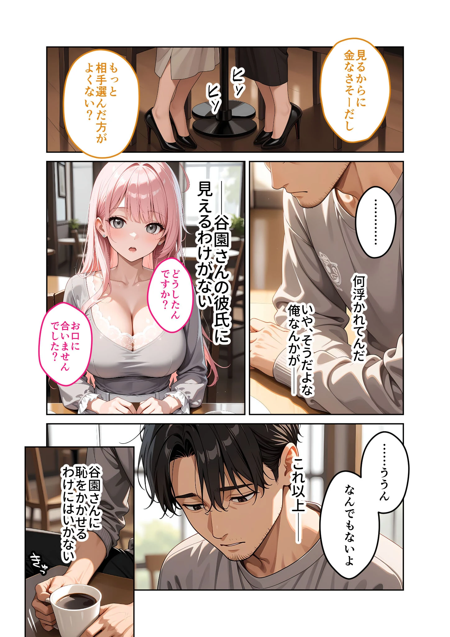 お客様はおっぱいです。 モザイク版 10ページ