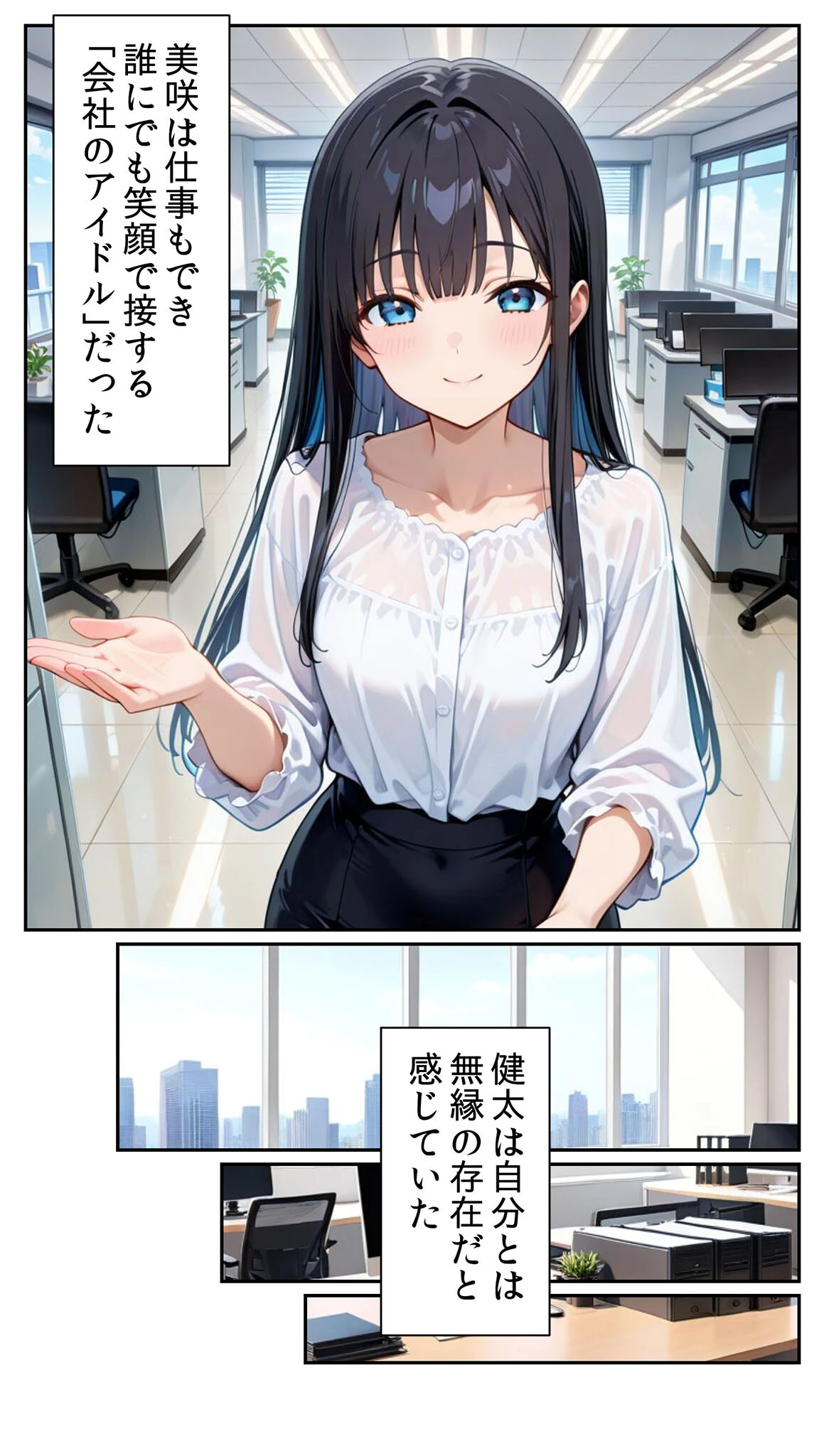 清楚な君と、平凡な僕の背徳 〜禁断のオフィスラブ〜 モザイク版 9ページ