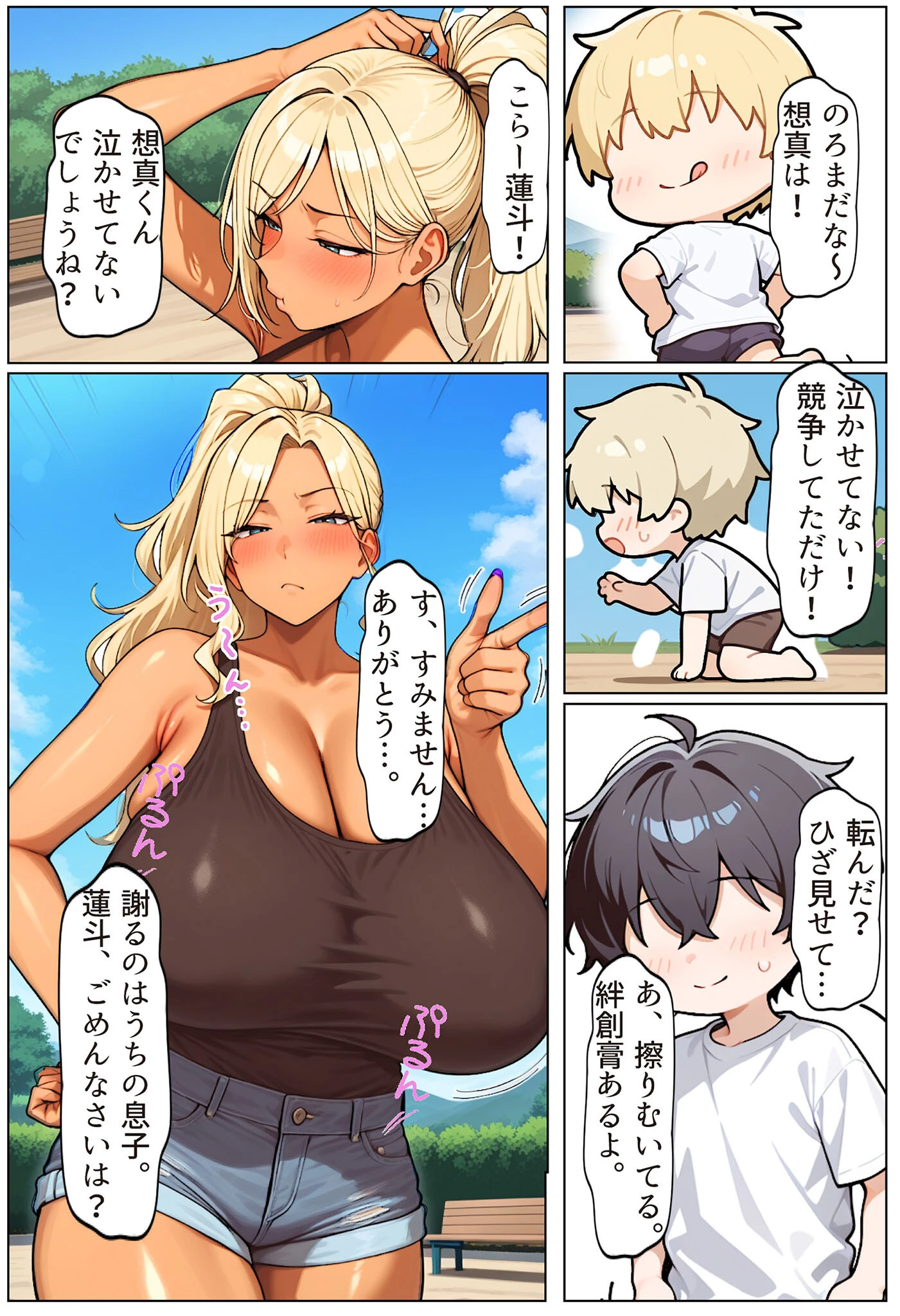 友達の爆乳ギャルママと本気の孕ませ交尾するまで〜ずっと好きだった幼馴染の母親に子種をたっぷり流し込み モザイク版 10ページ