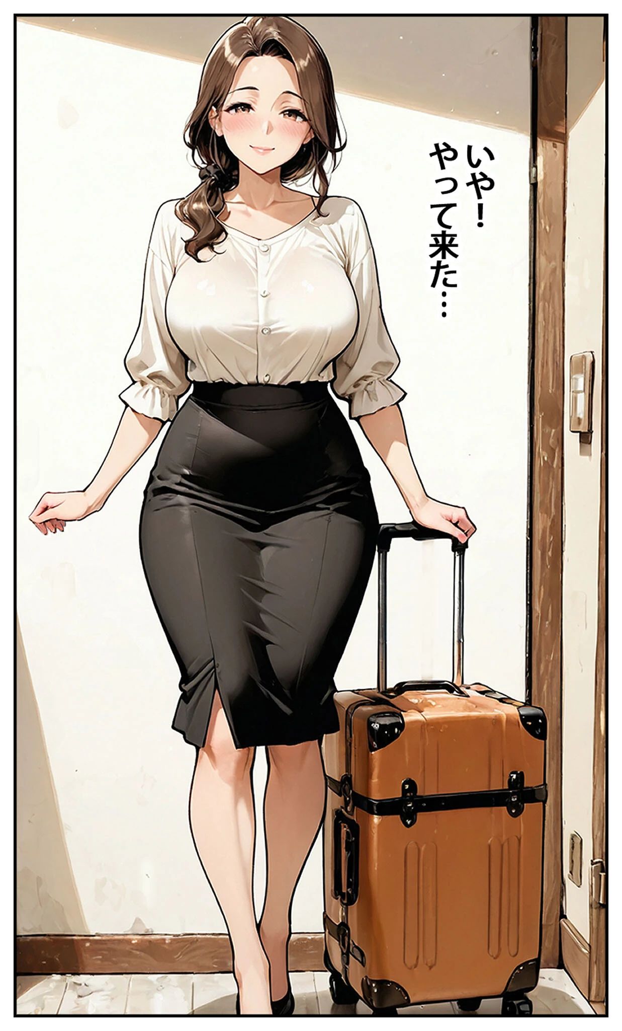 商店街の福引き引いたら人妻が当たった モザイク版 10ページ