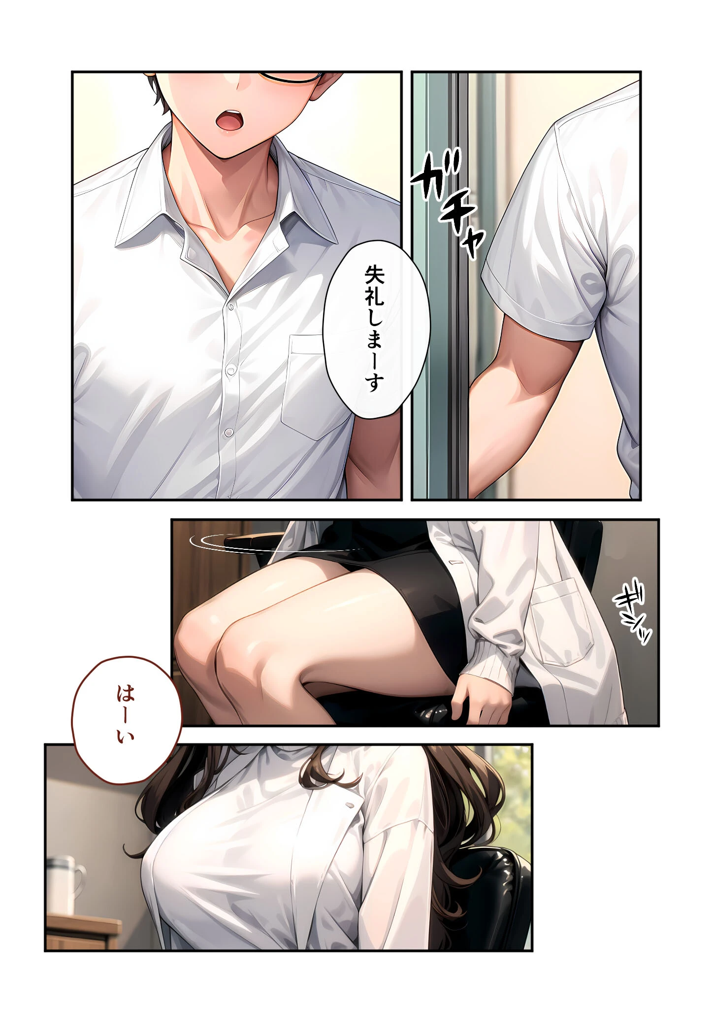 陰キャの僕、透視の力を手に入れる。 モザイク版 3ページ