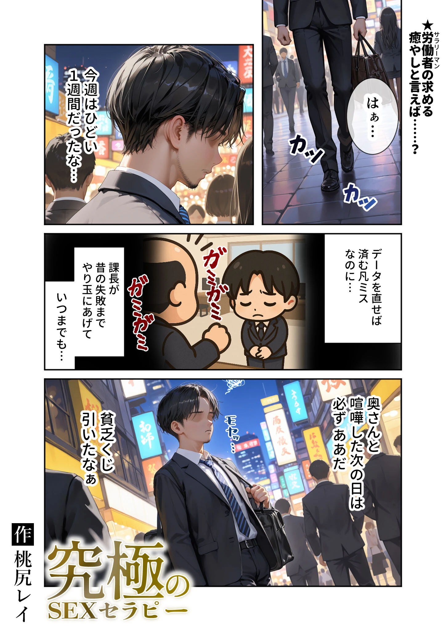 究極のSEXセラピー 〜何でも望みを叶えてくれるHなセラピスト〜（単話） 3ページ