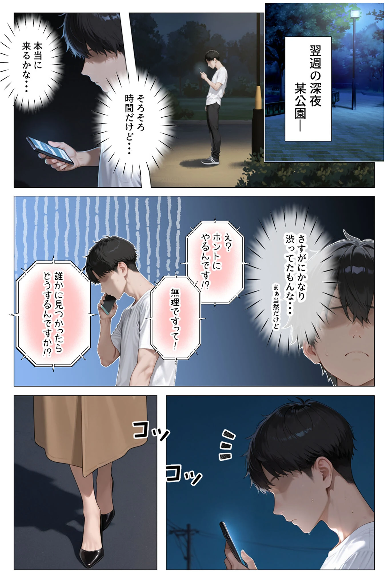 怒ってばかりの綺麗め家政婦さんが実は俺のパンツでオナニーするケツ穴大好き欲求不満ドスケベオバサンだった件【単話】モザイク版（単話） 3ページ
