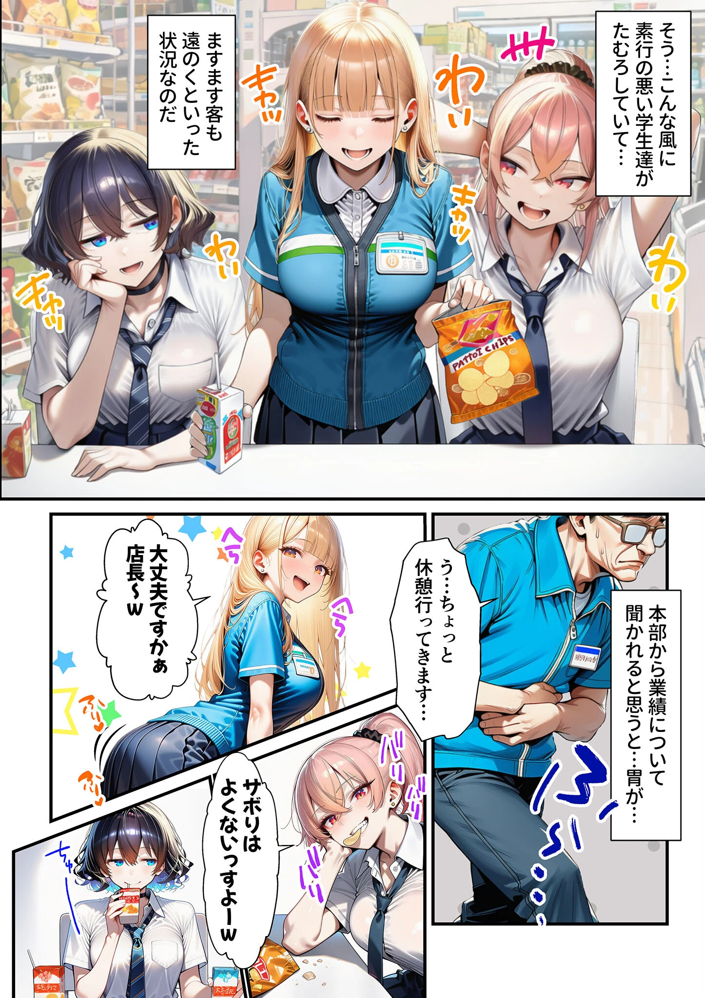 人質ライブ配信 モザイク版 8ページ
