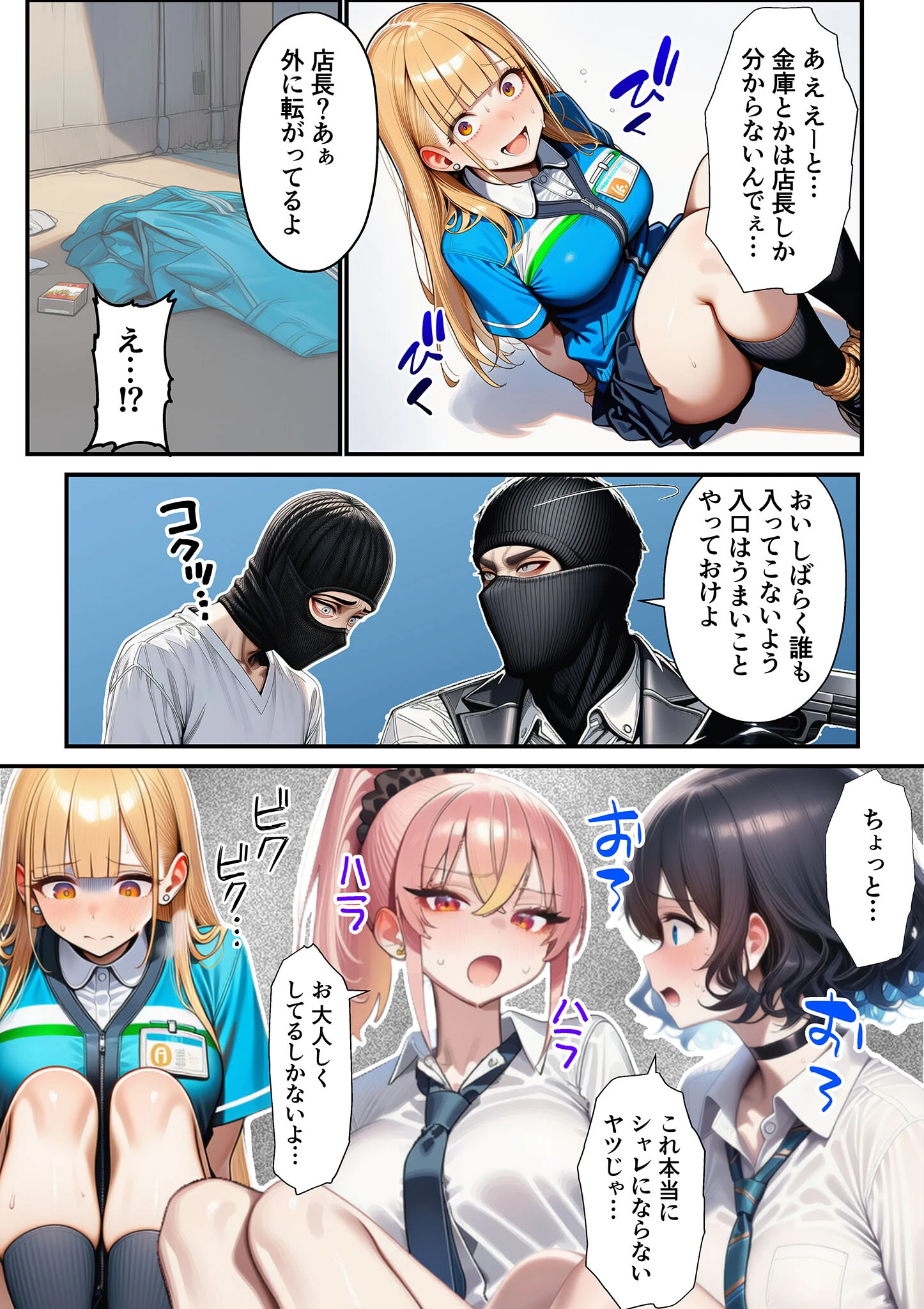 人質ライブ配信 モザイク版 13ページ