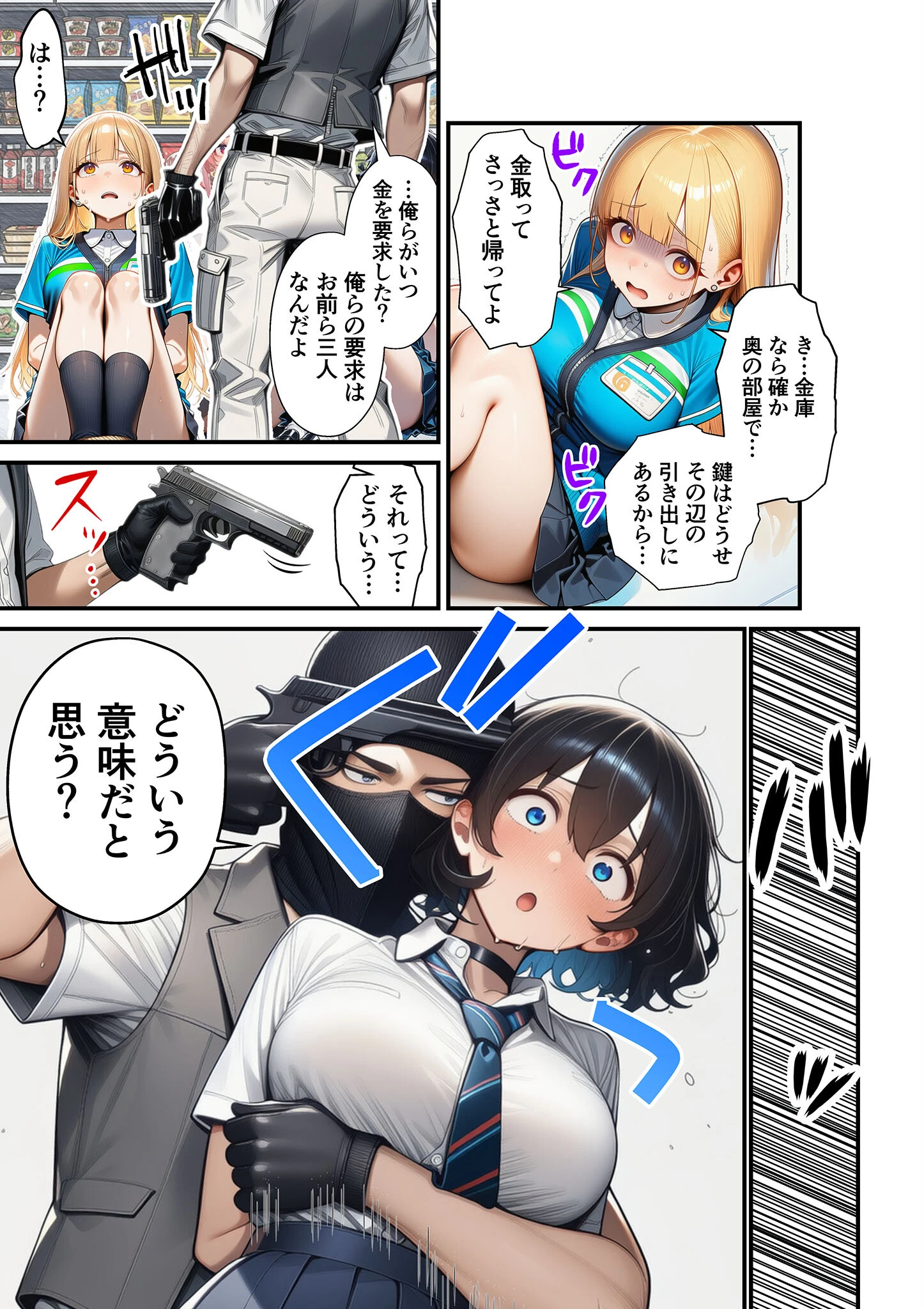 人質ライブ配信 モザイク版 14ページ