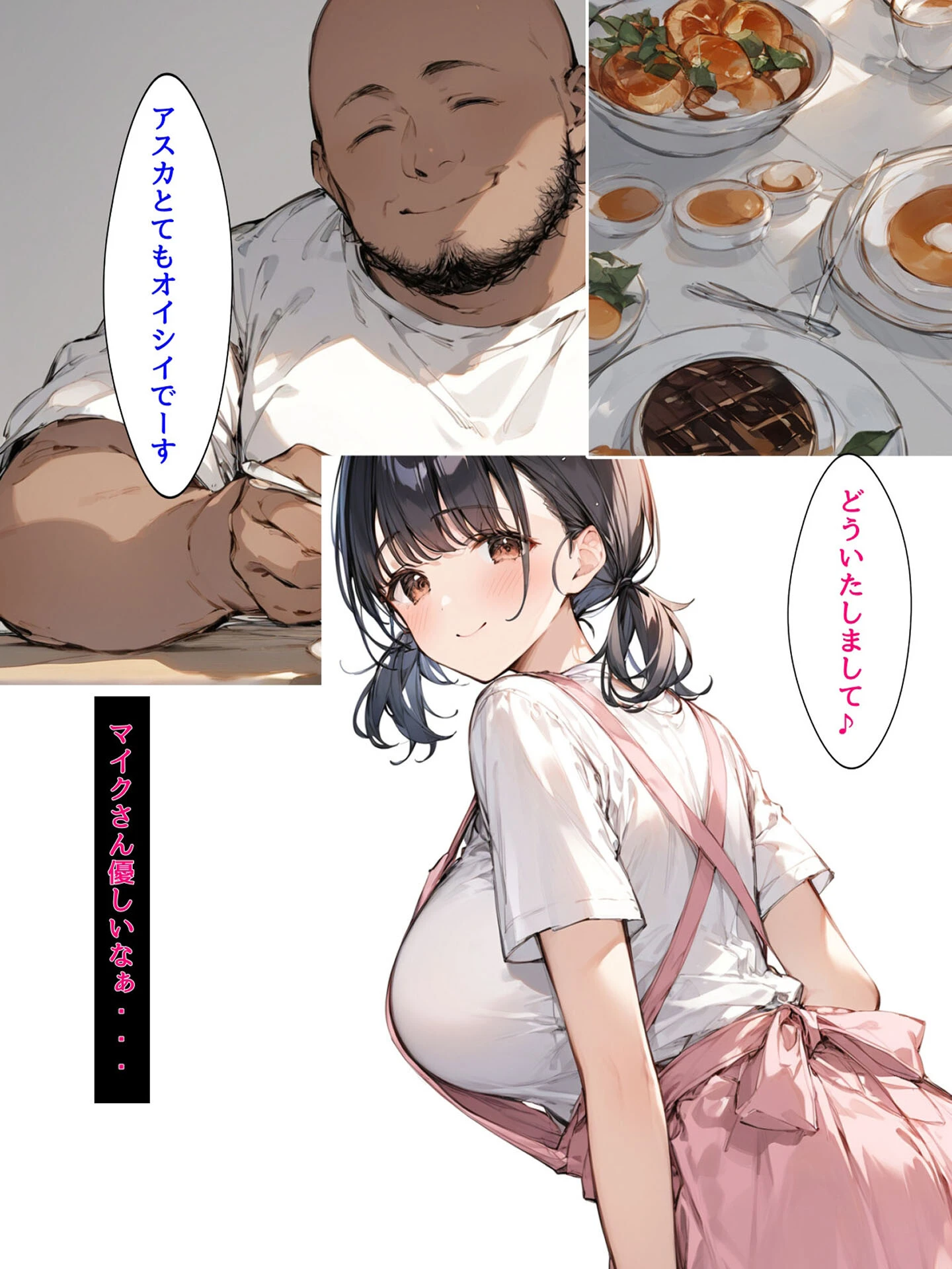 ミニマム爆乳妻 モザイク版 24ページ