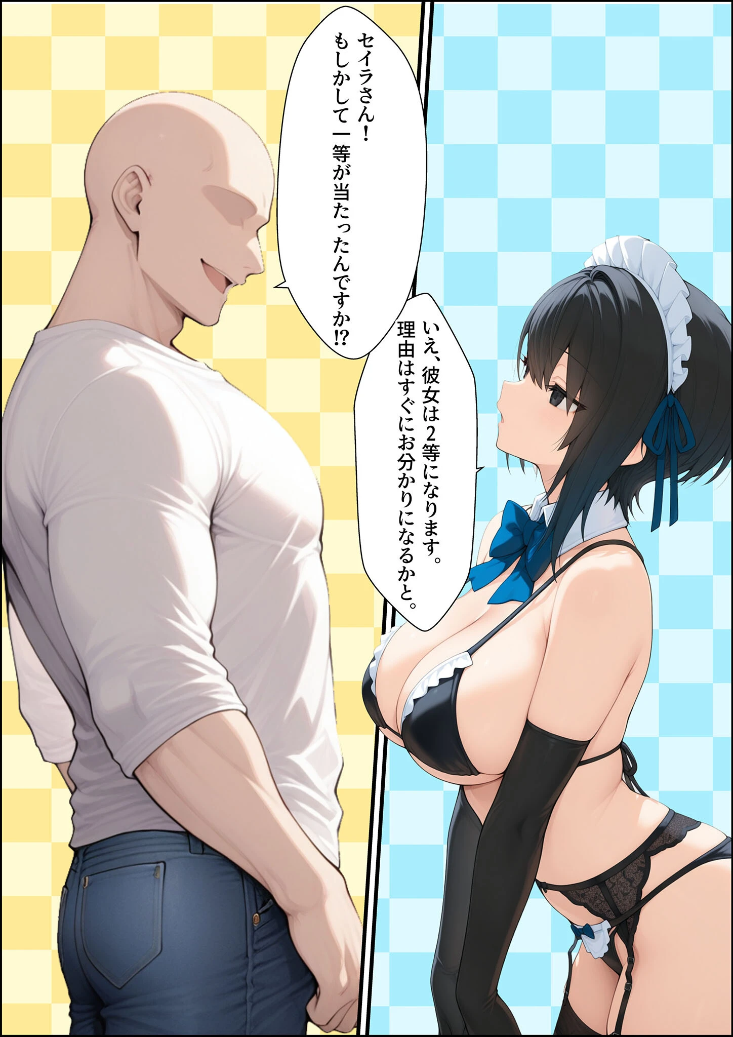 一獲千女 〜女が当たる宝くじで一等を当てた男〜 人気若手女優編【合冊版】 モザイク版 5ページ