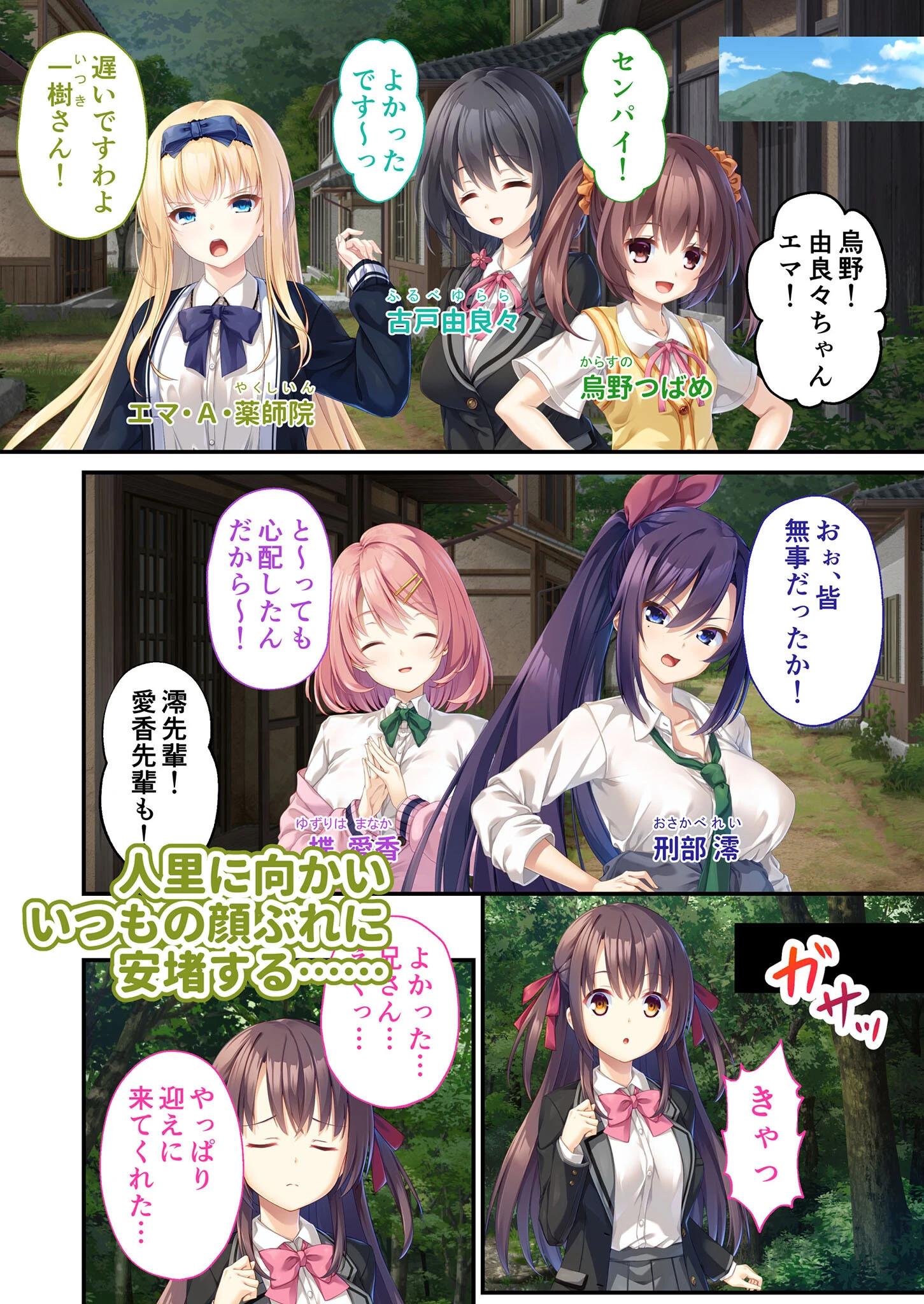 廃村●● コレクションパック 〜淫悦に染まる夢幻の楽園〜 モザイク版 8ページ