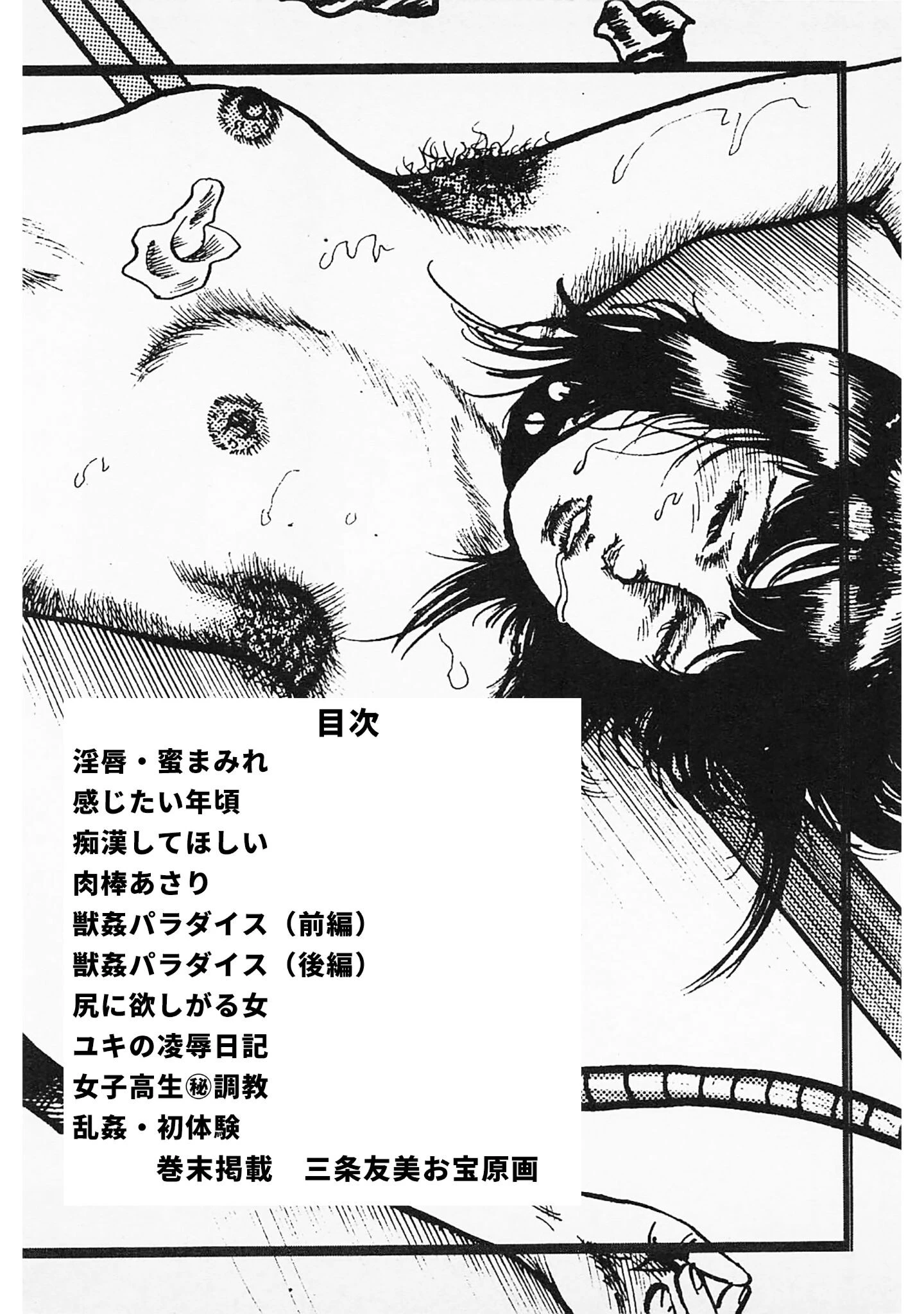 セーラー服満開！＜原画入り特装版＞・三条友美アンソロジー15 2ページ