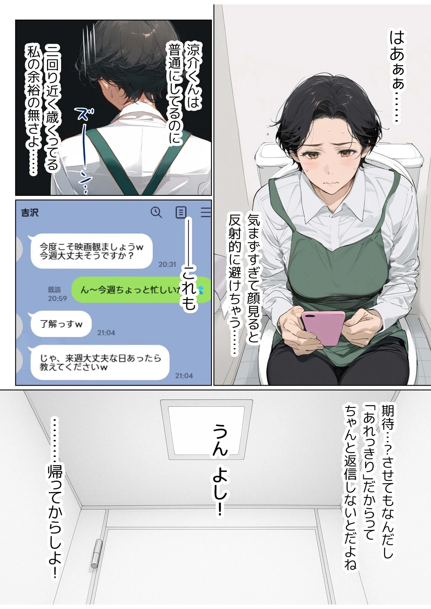 バ先のパート主婦(41)を家に連れ込んだら10年ぶりの汗だく本気セックスした話(5) 6ページ