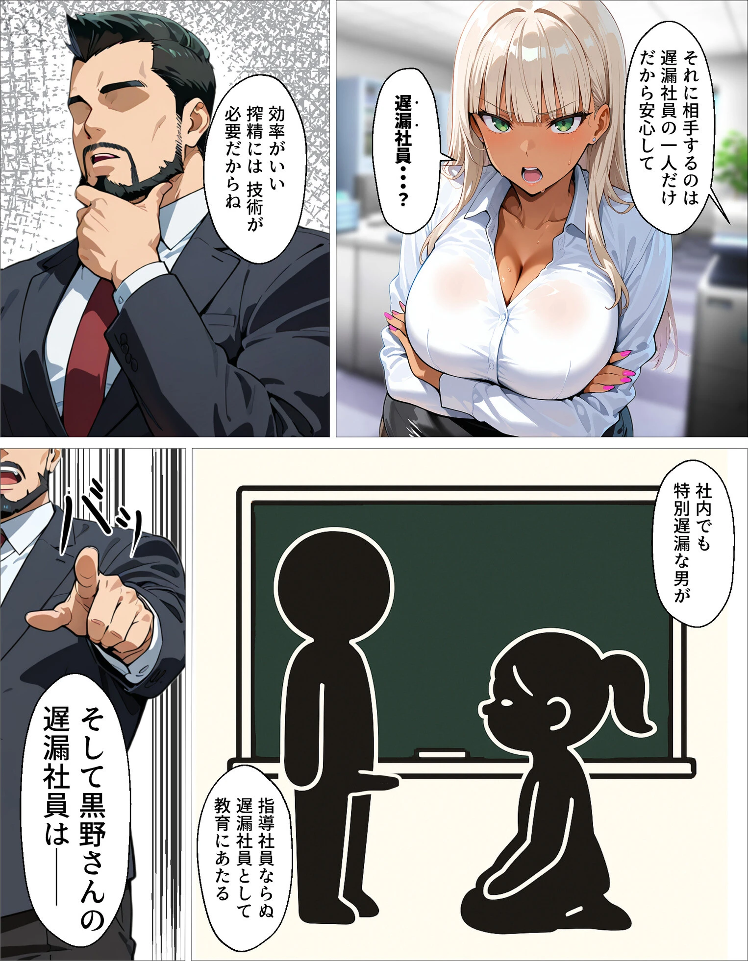 新卒の黒ギャルが「きも…」って言いながら搾精してくれる話（1） 13ページ