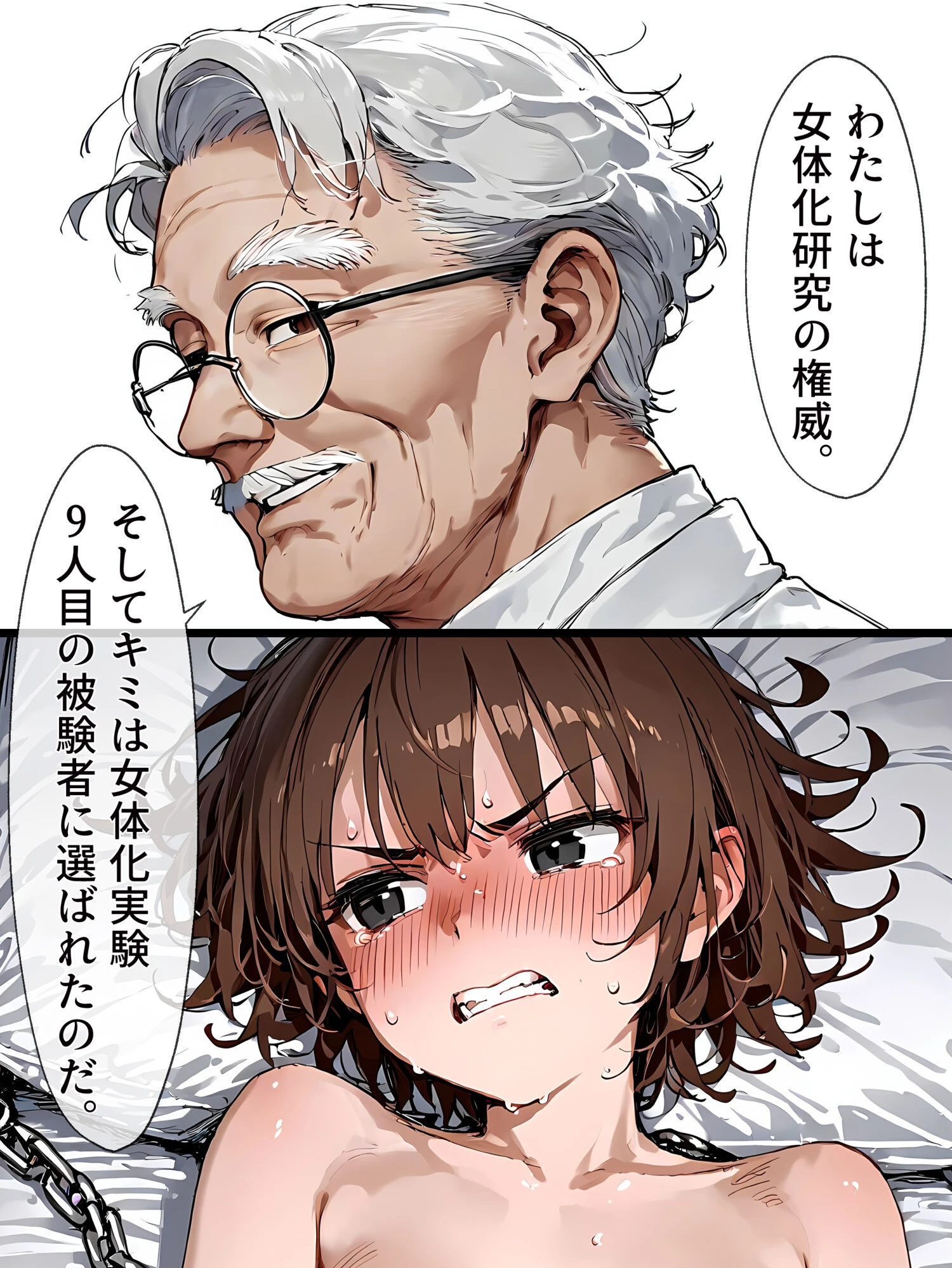 女体化実験(1)〜1週間完全メス堕ちプログラム 10ページ