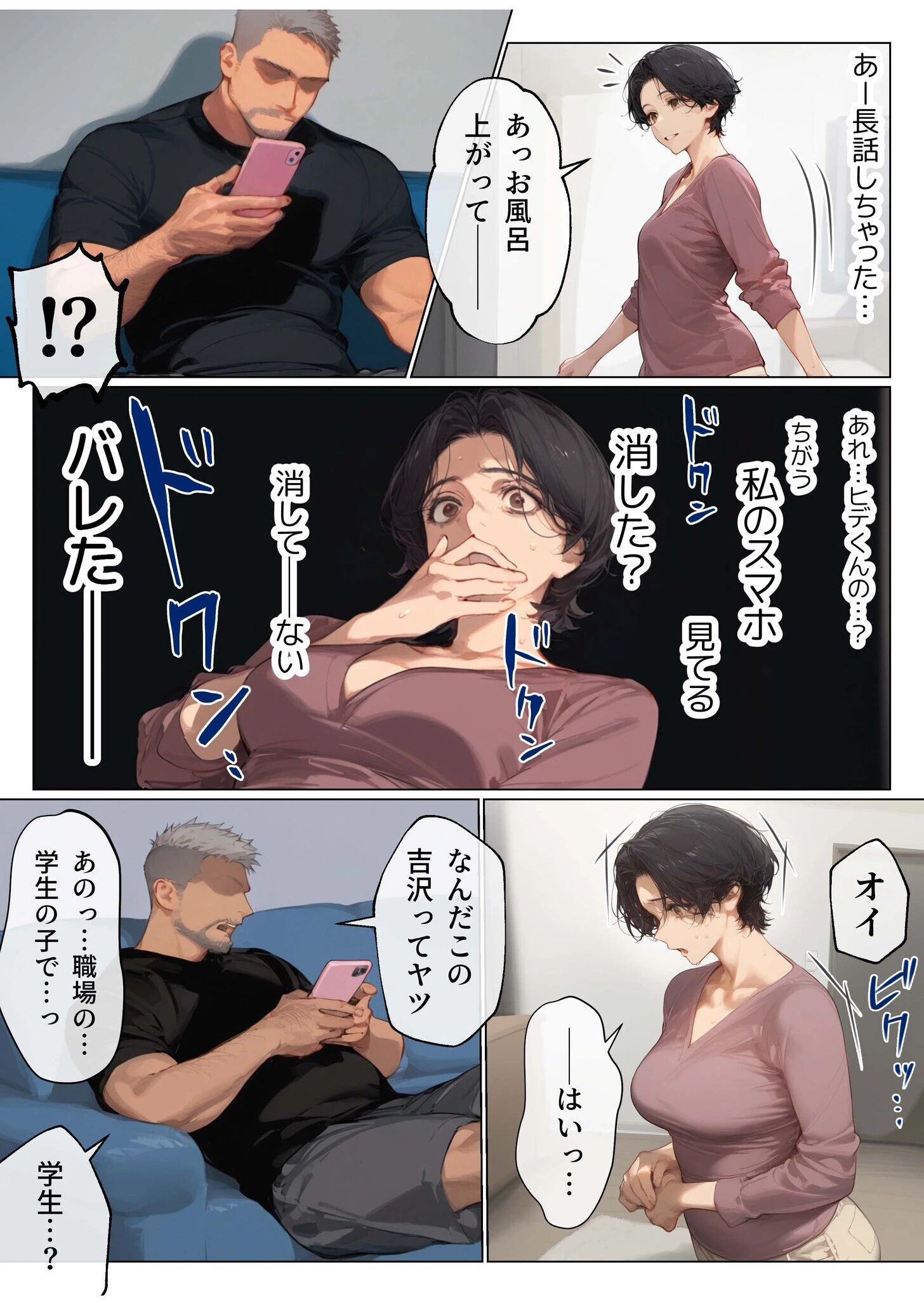 バ先のパート主婦（41）を家に連れ込んだら10年ぶりの汗だく本気セックスした話（9） 4ページ